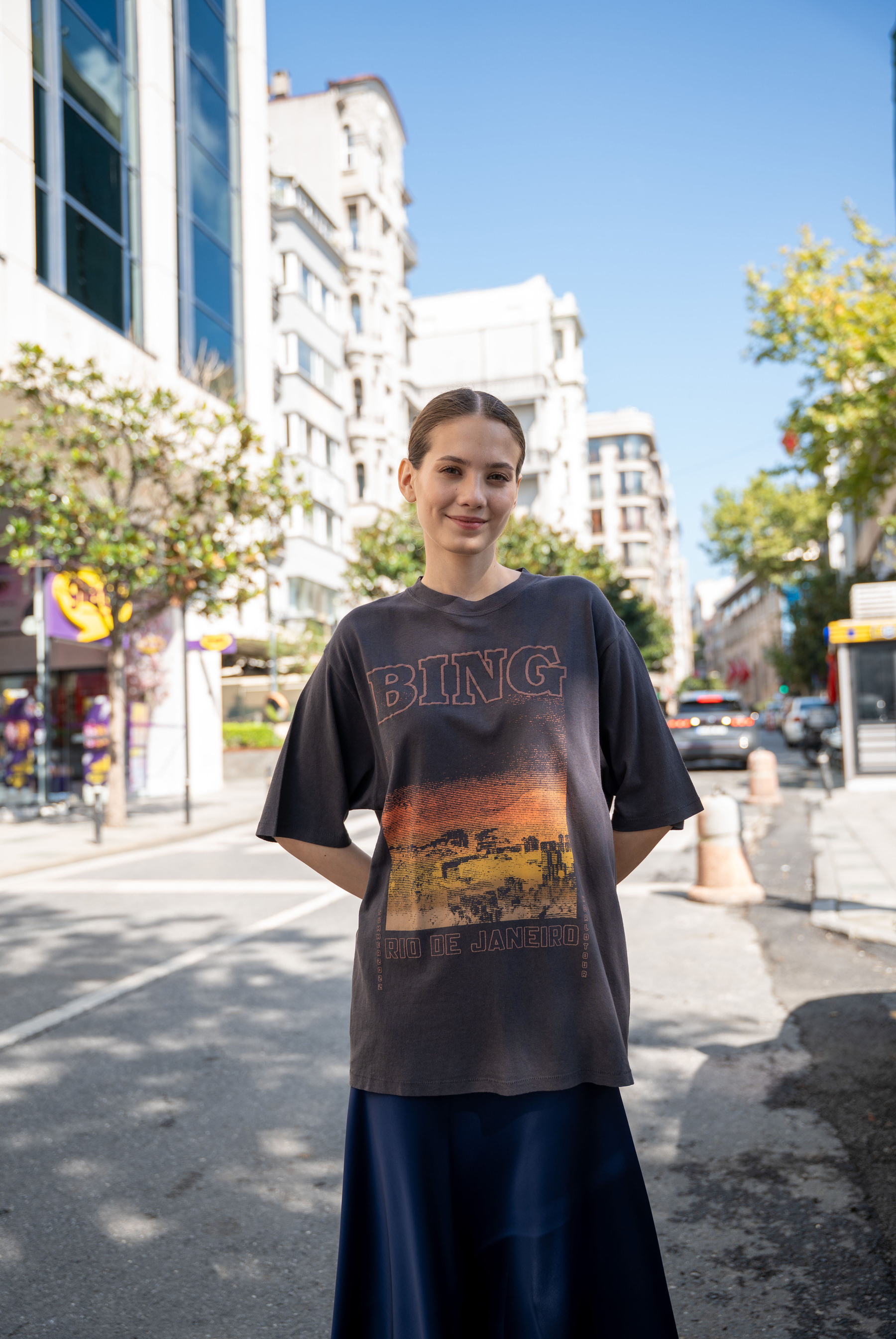 Kadın AB Caden Rio de Janeiro T-shirt 
