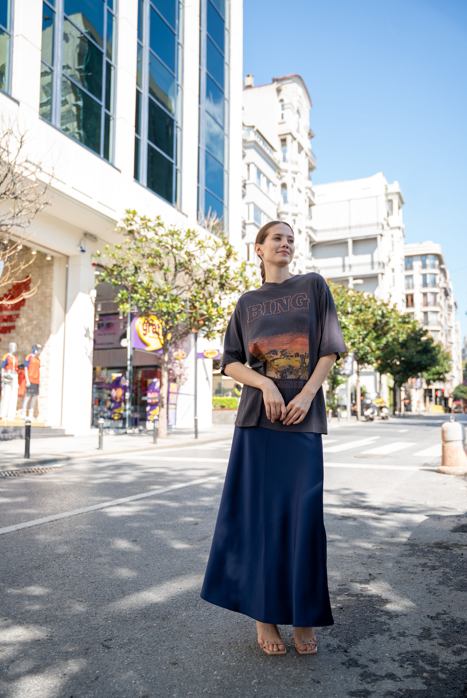 Kadın AB Caden Rio de Janeiro T-shirt 