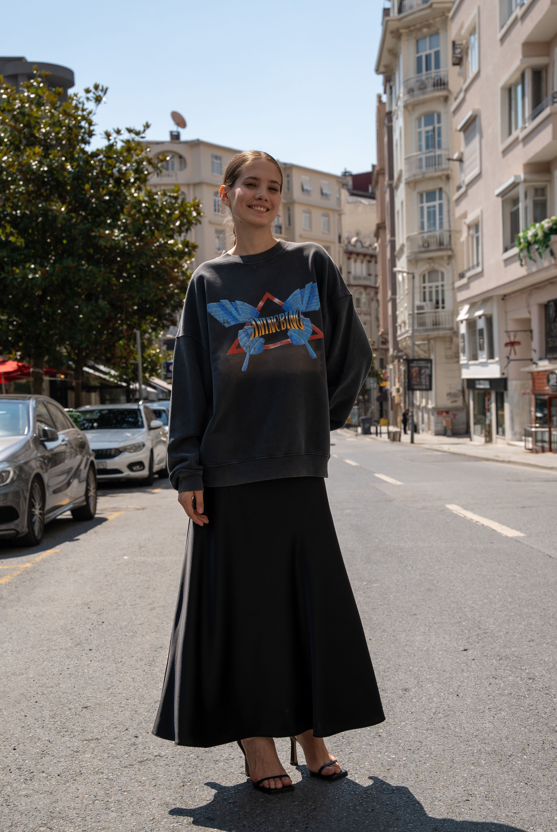 Kadın AB Harvery Crew Butterly Sweatshirt