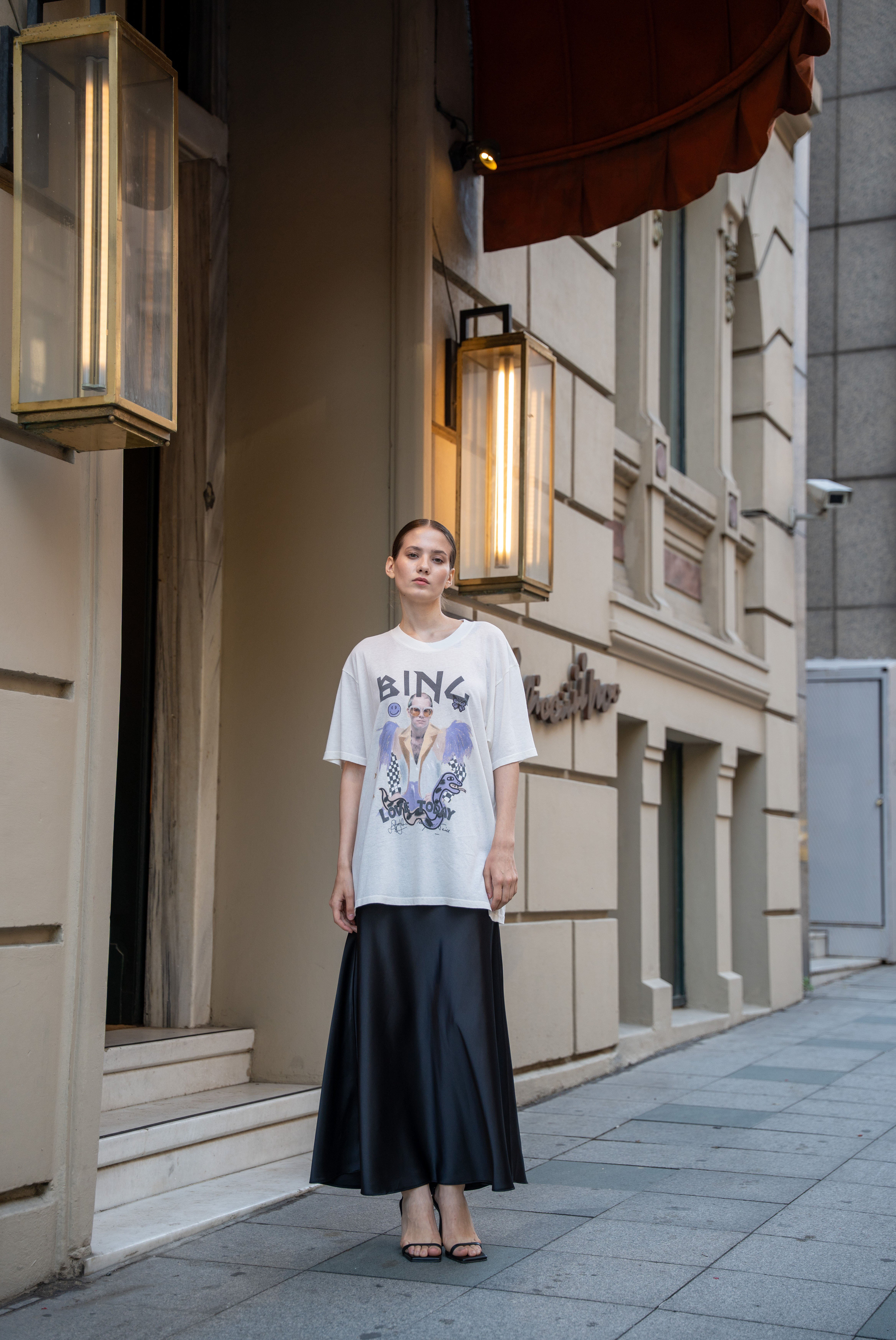 Kadın AB Harvey Crewx Elton T-shirt