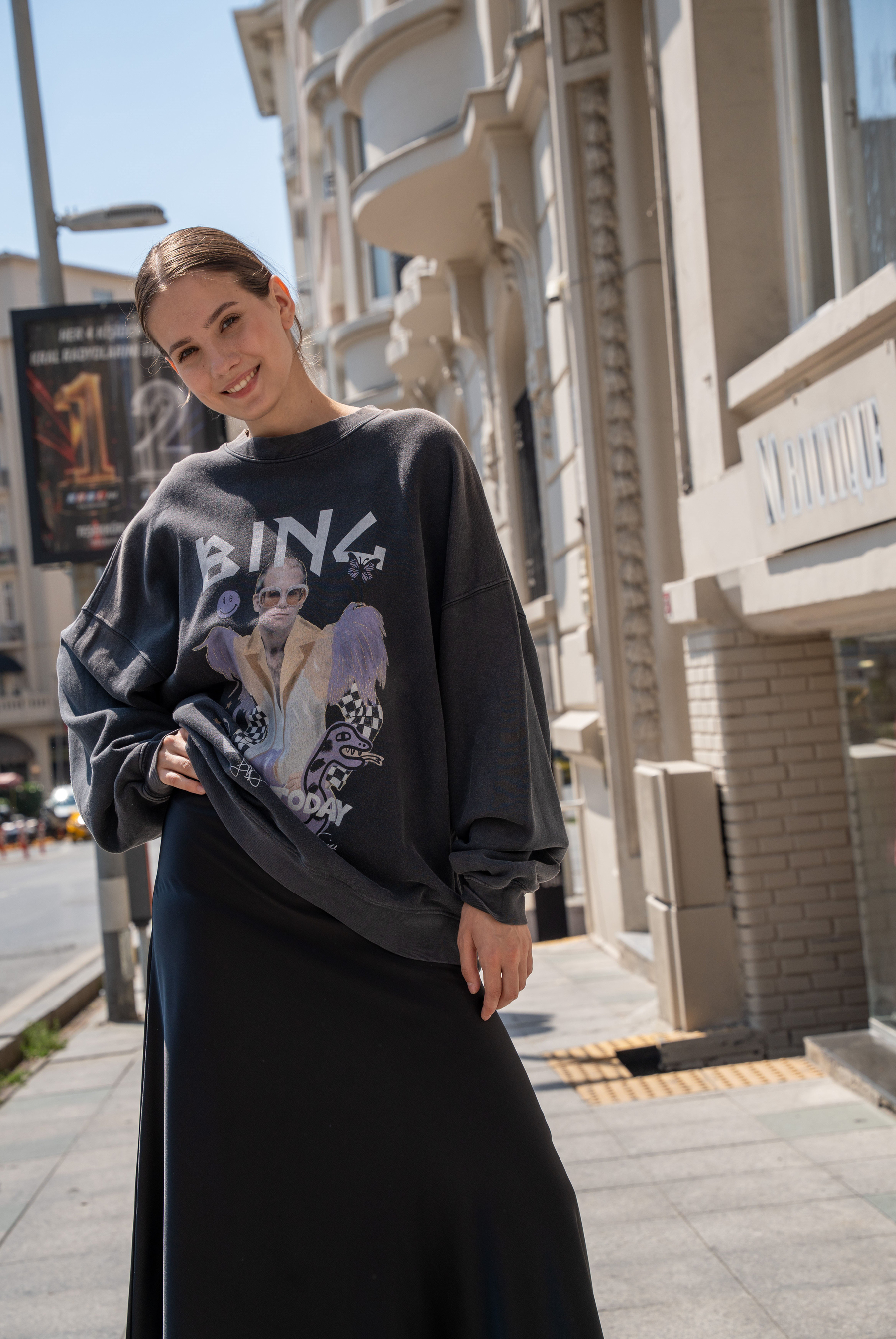 Kadın AB Harvey Elton John Sweatshirt