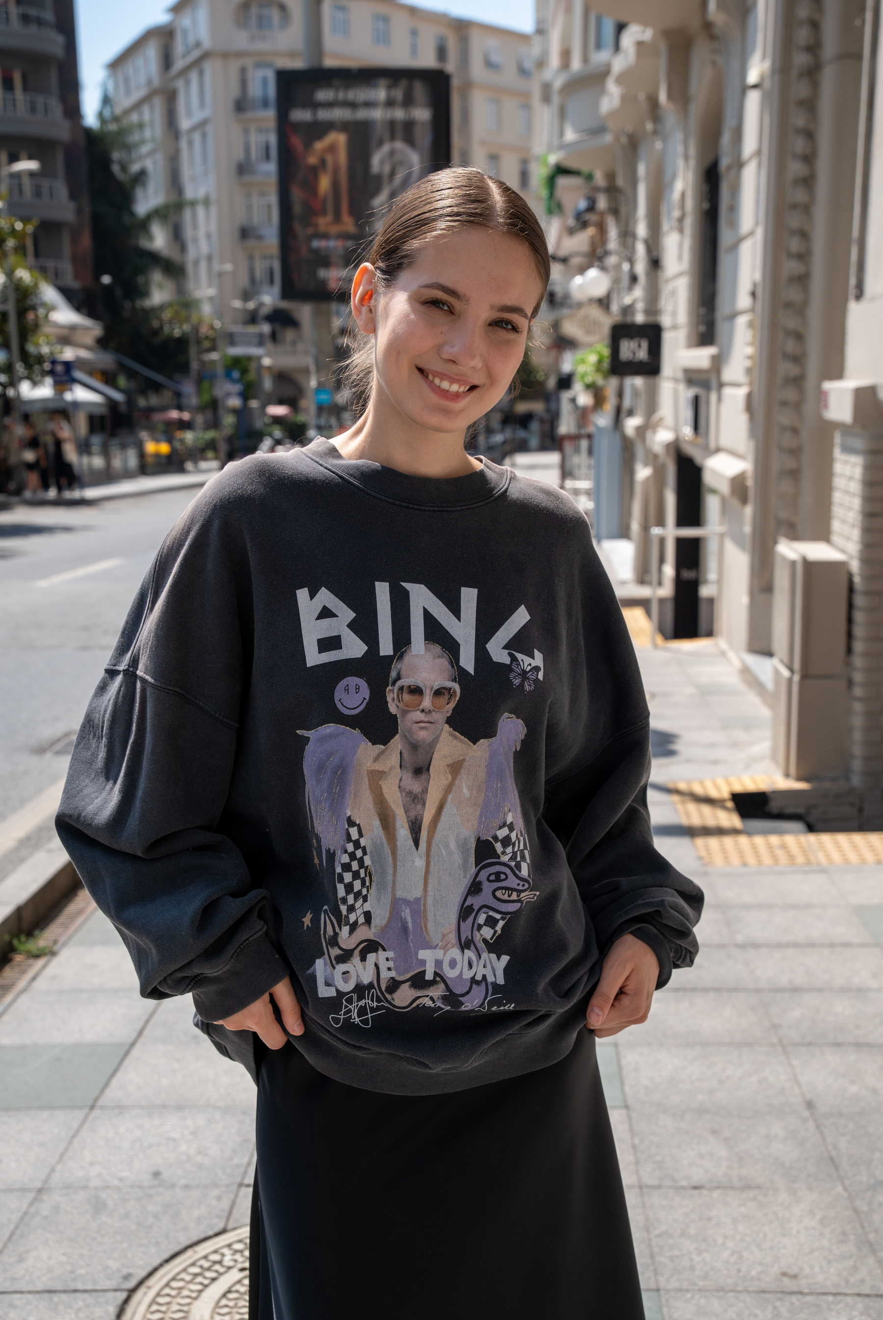 Kadın AB Harvey Elton John Sweatshirt