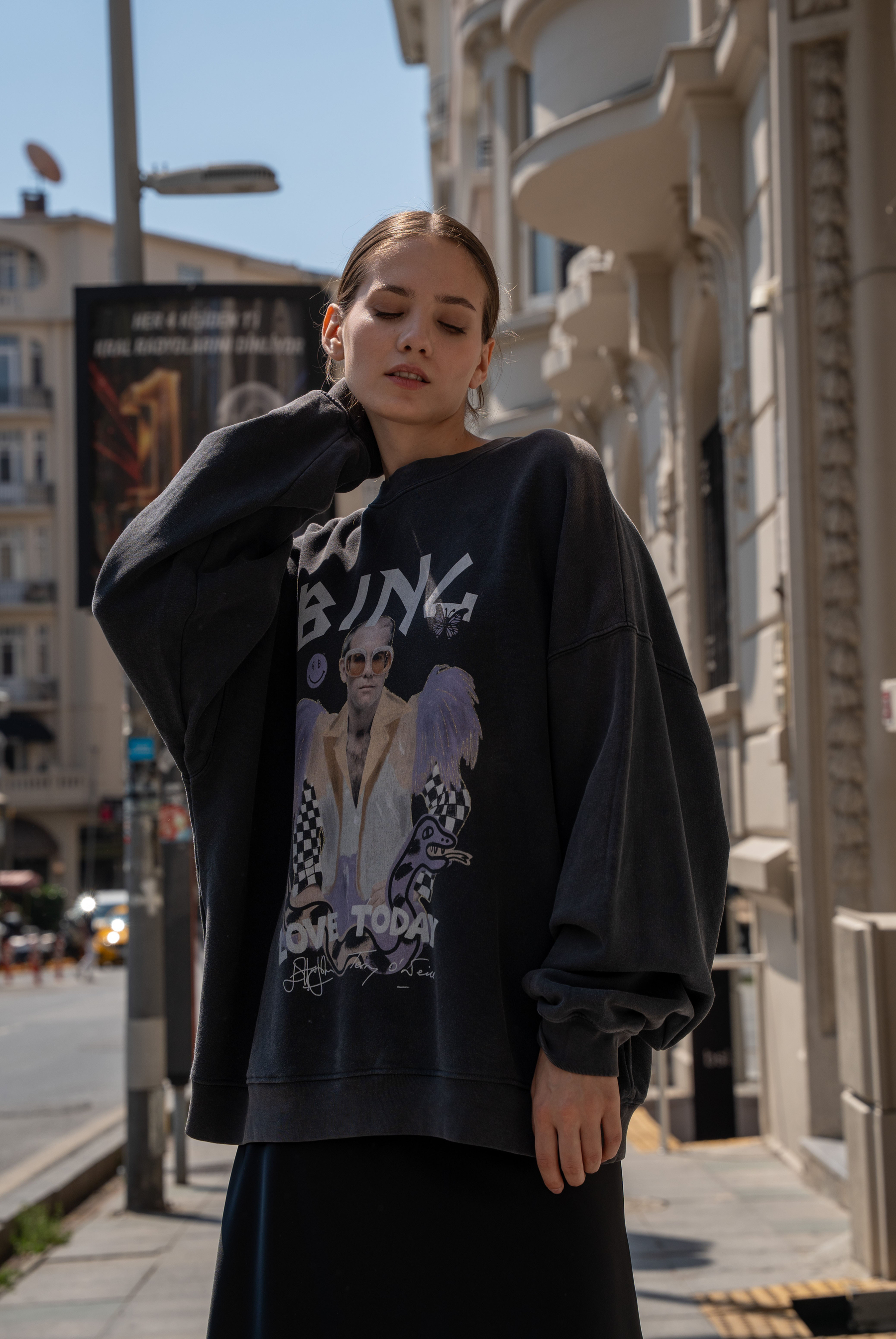 Kadın AB Harvey Elton John Sweatshirt