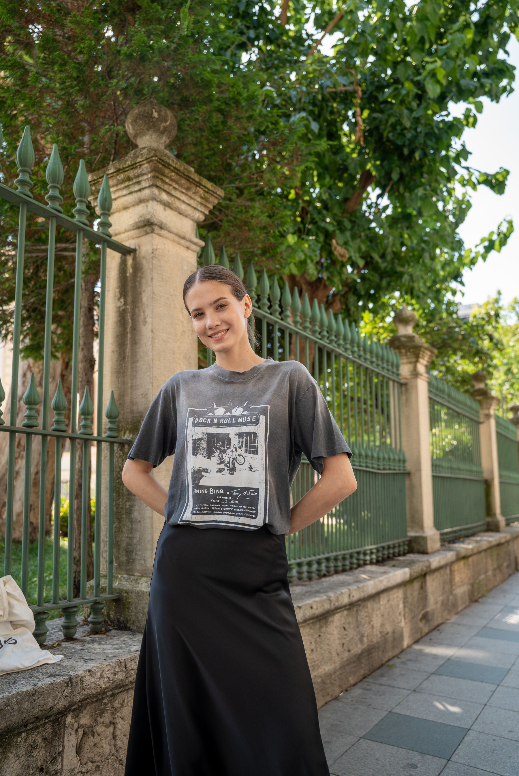Kadın AB Lili Ab x To x Rolling Stones T-shirt
