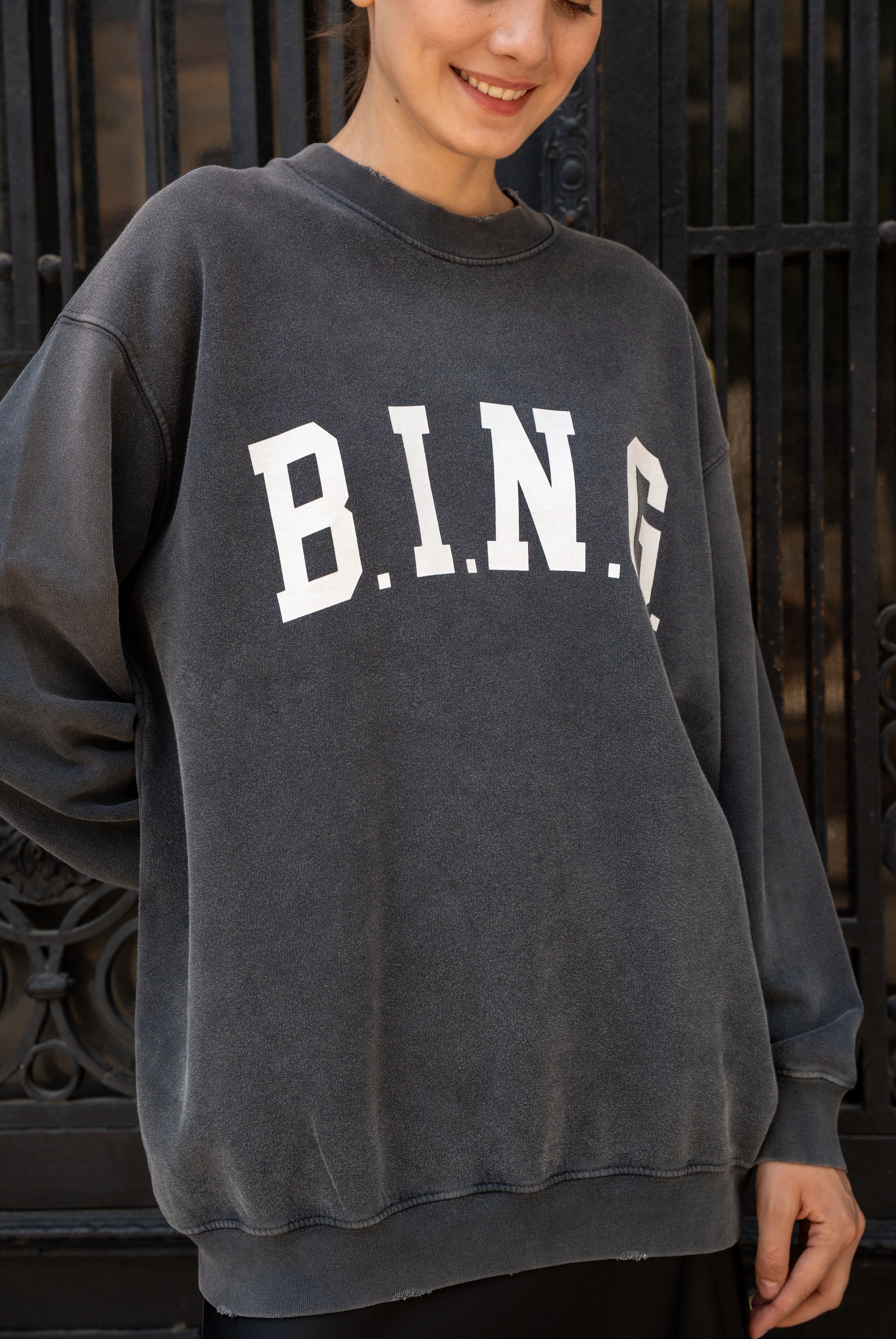 Kadın AB Tyler Logo Baskılı Sweatshirt