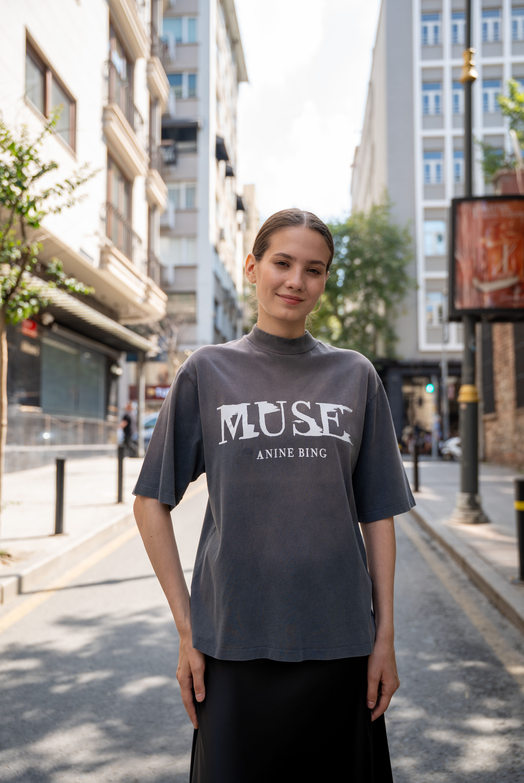 Kadın AB Wes Painted Muse T-shirt