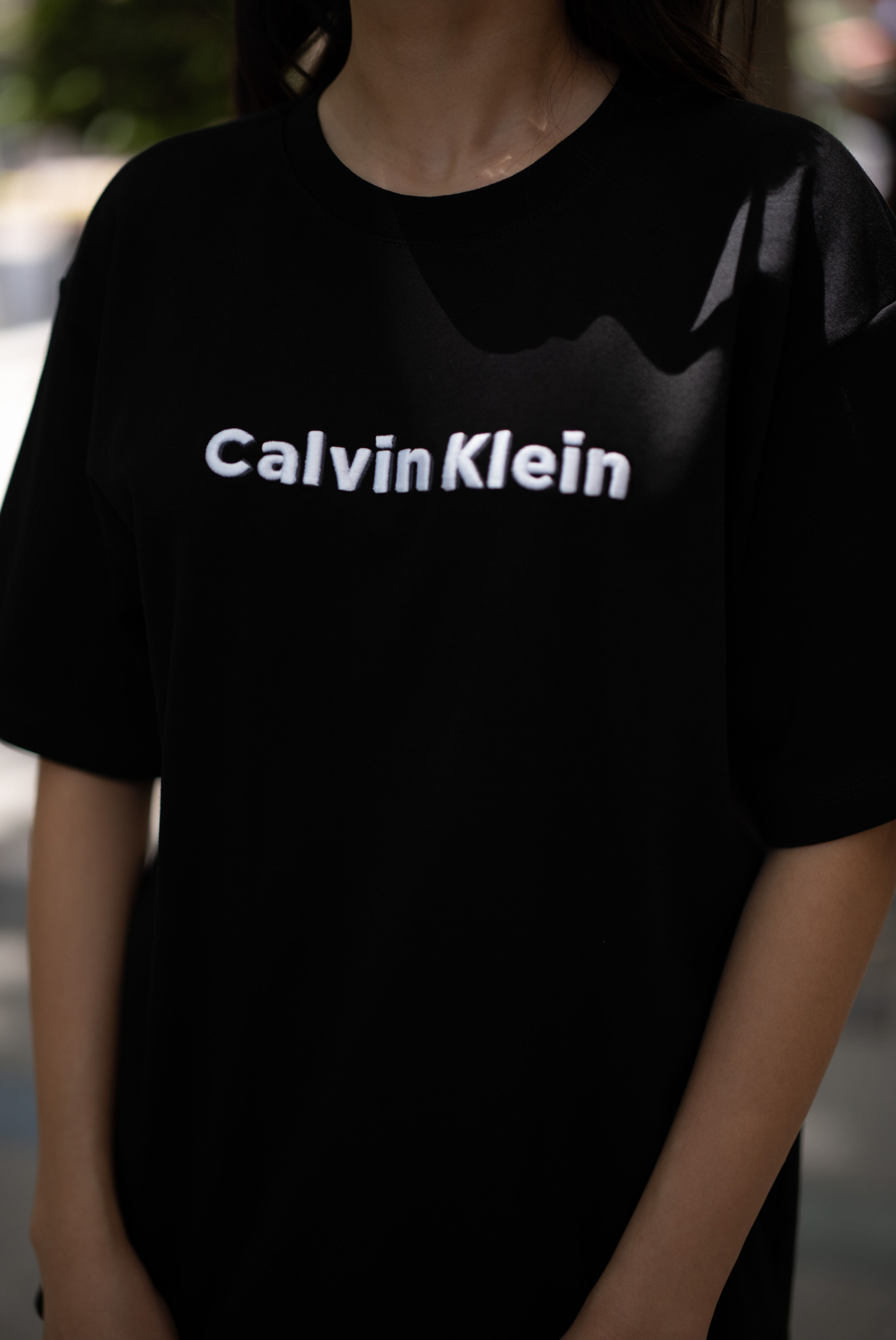 Kadın Baskı Logo Grafikli Klasik Tişört