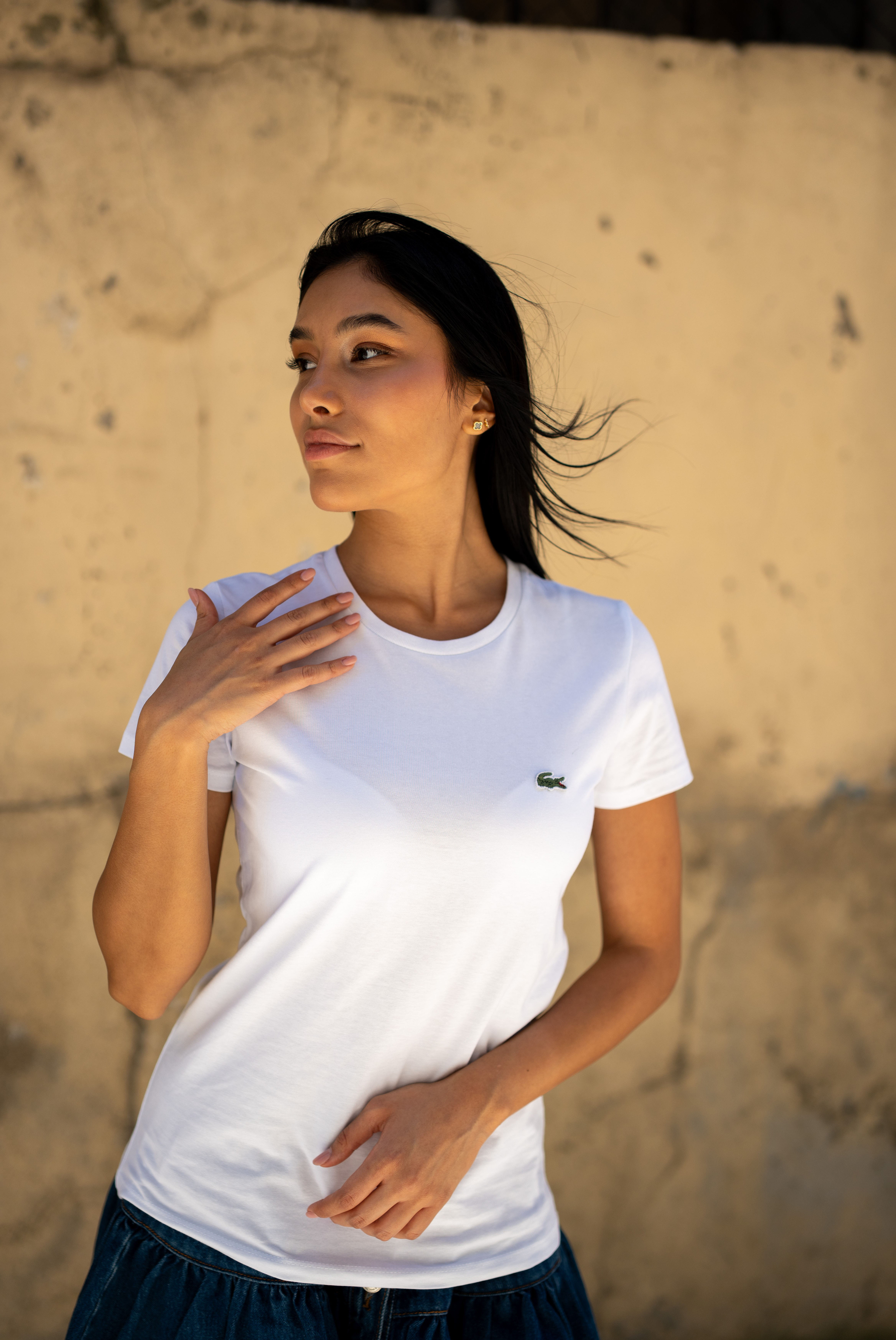 Kadın Bisiklet Yaka Relaxed Fit Kısa Kollu  T-Shirtt