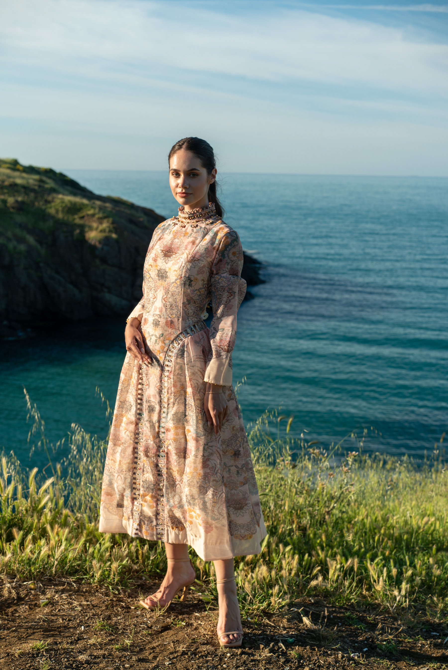 Kadın Tasarım Rebellion Beaded Midi Elbise