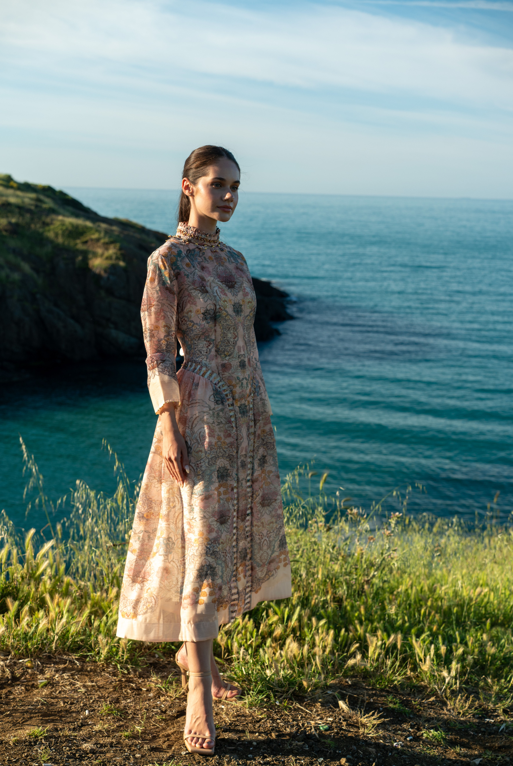 Kadın Tasarım Rebellion Beaded Midi Elbise