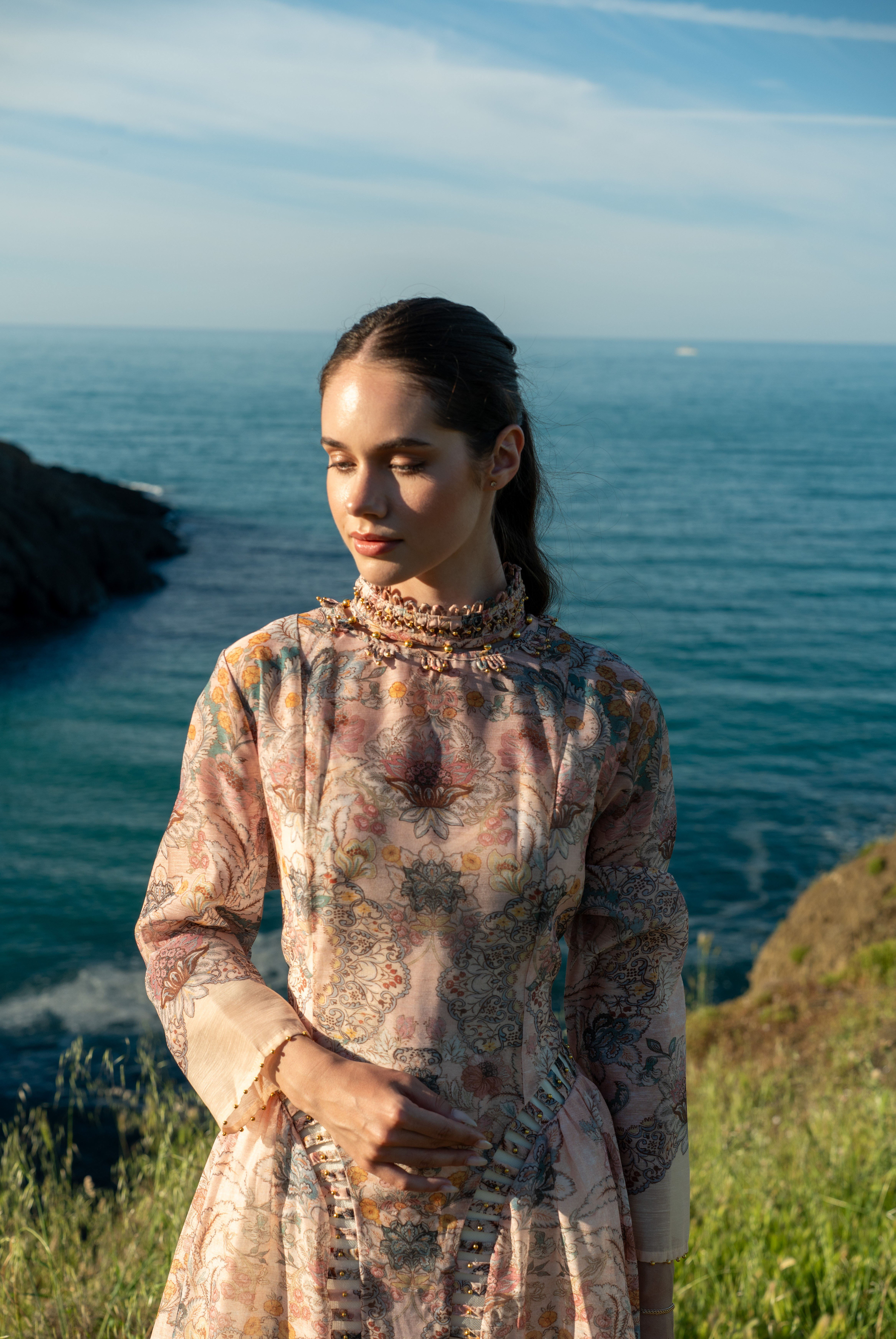 Kadın Tasarım Rebellion Beaded Midi Elbise