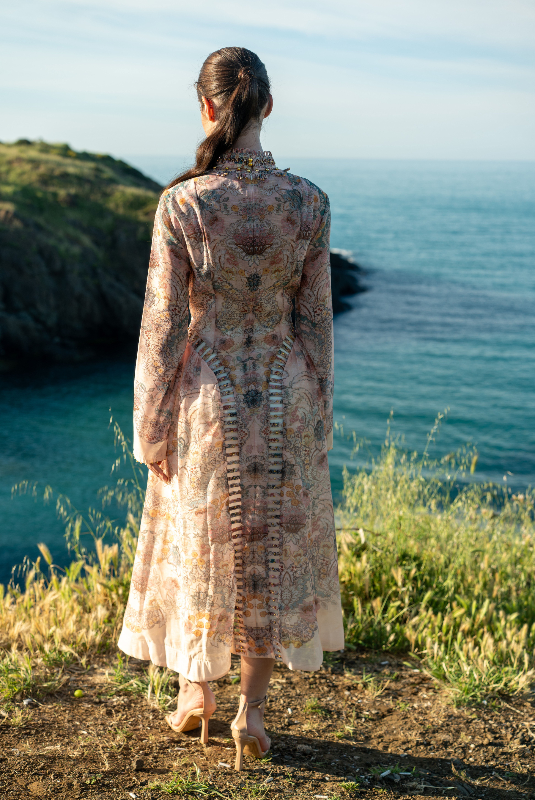 Kadın Tasarım Rebellion Beaded Midi Elbise
