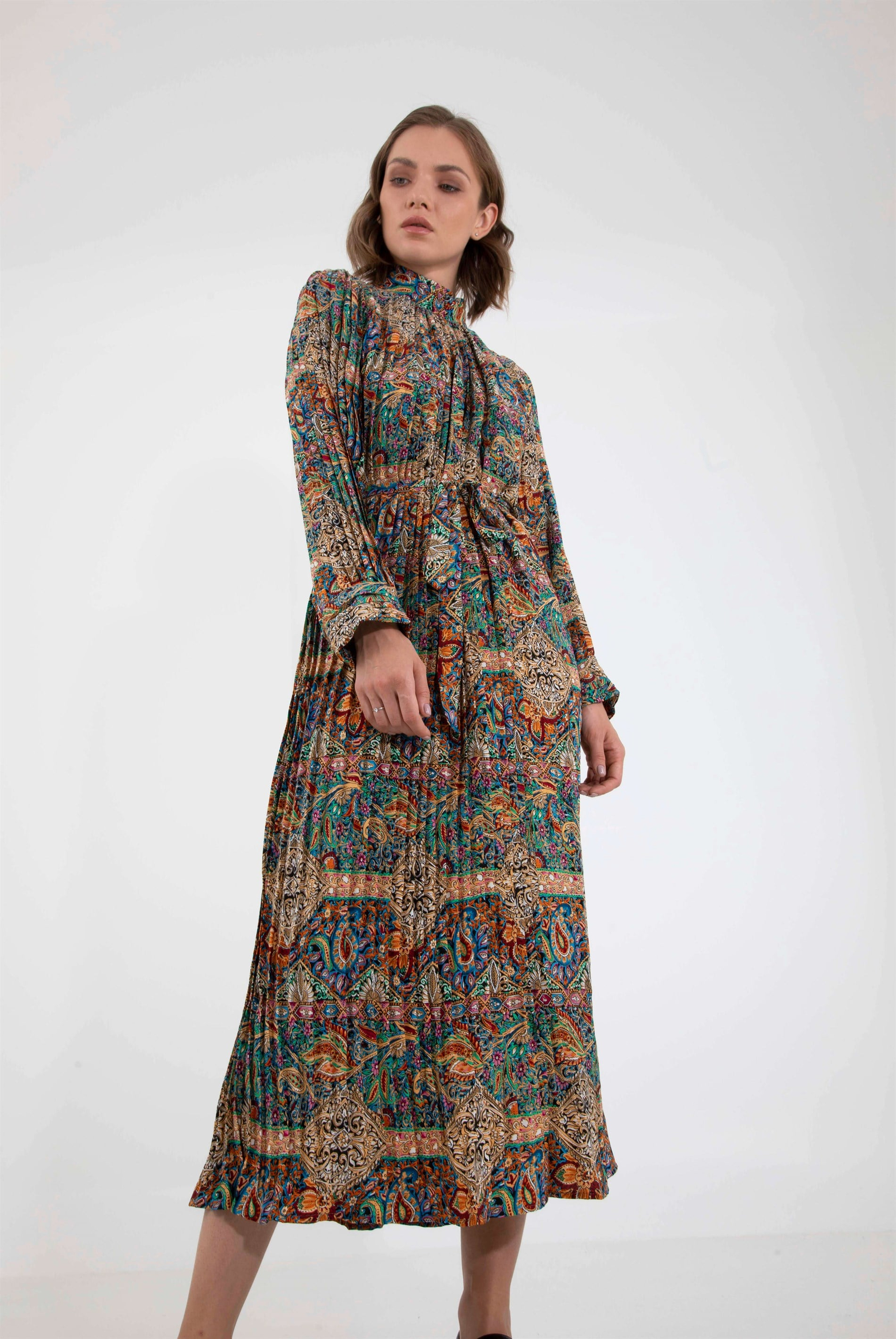 Kadın Tıny Patterns Elbise