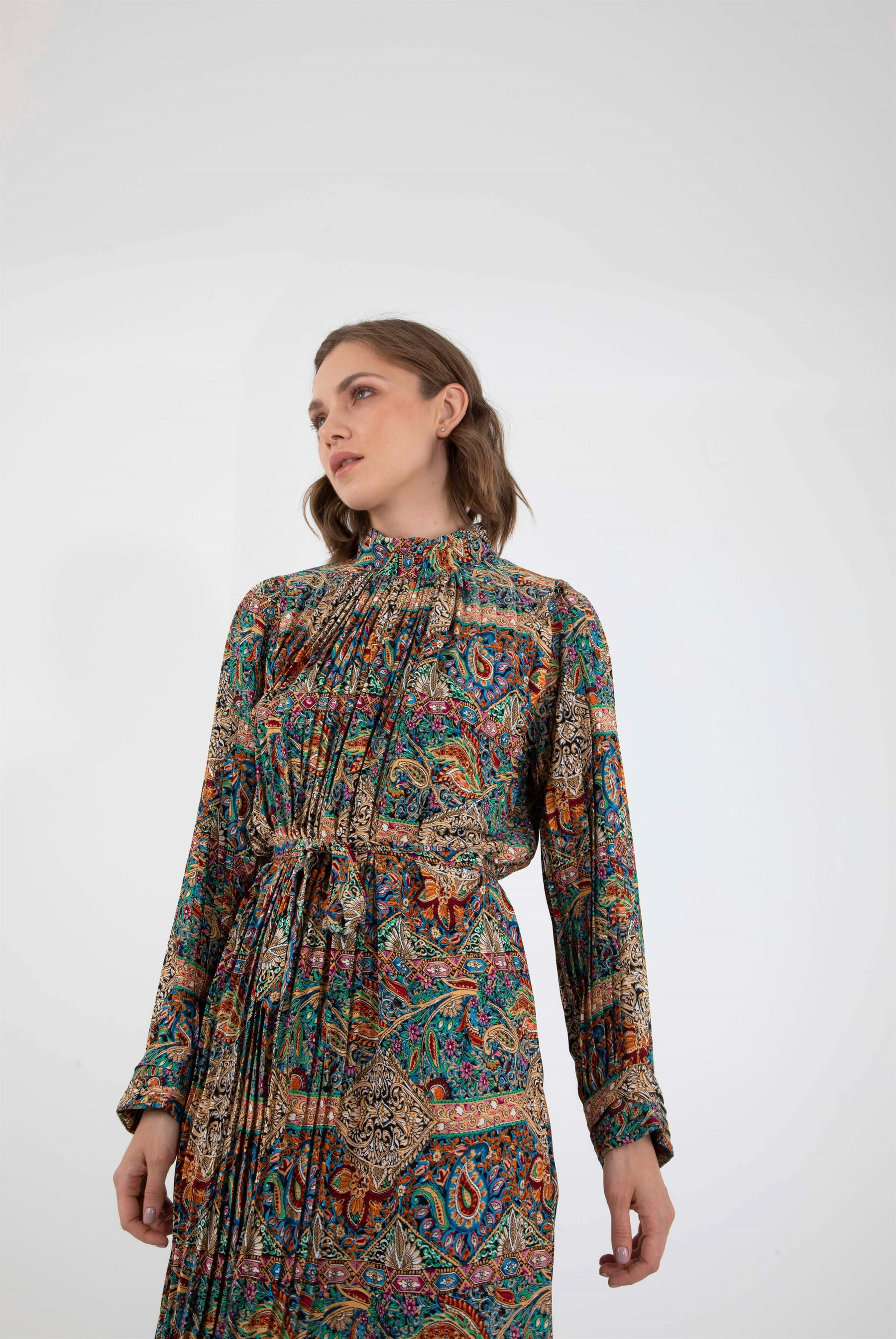 Kadın Tıny Patterns Elbise