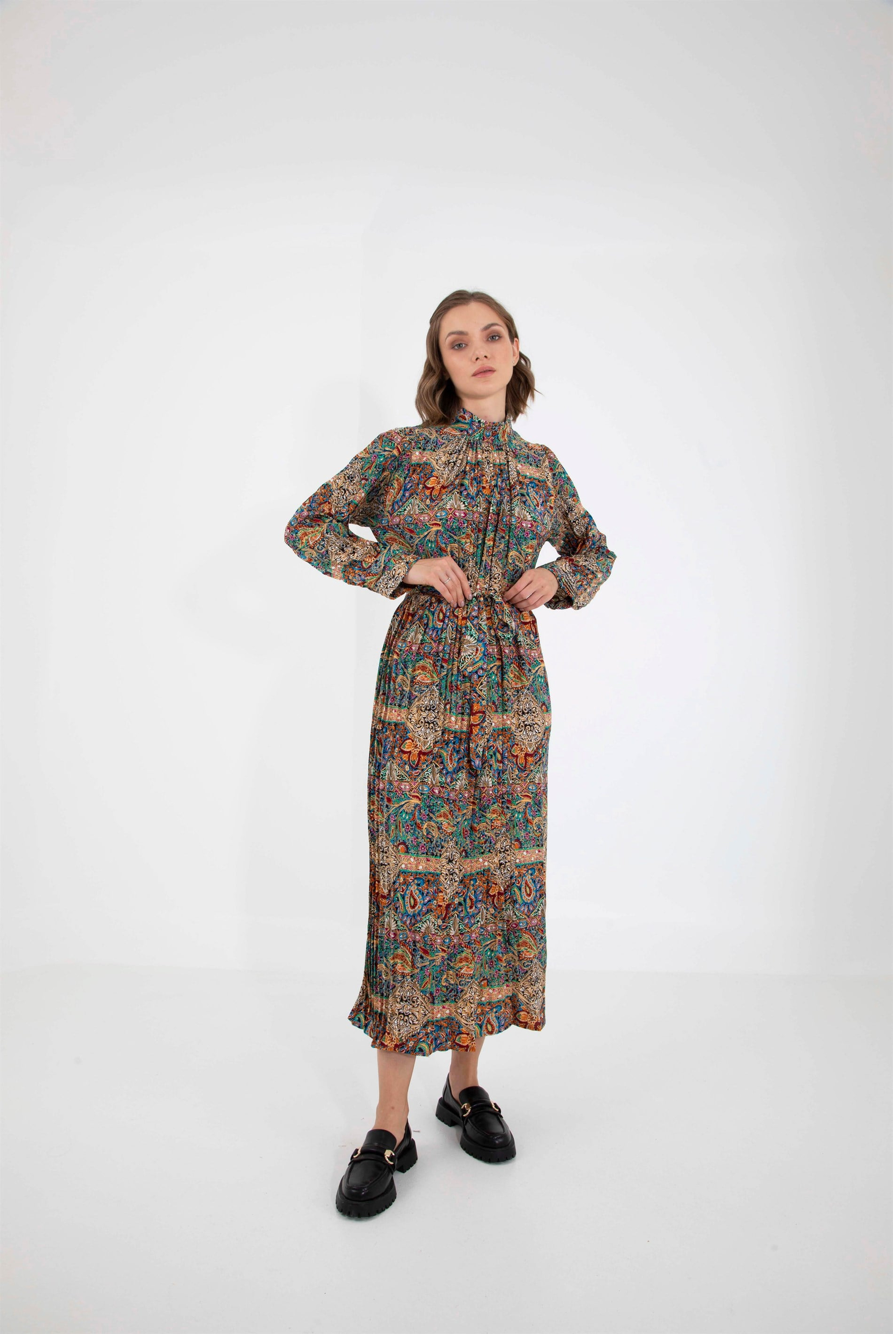 Kadın Tıny Patterns Elbise