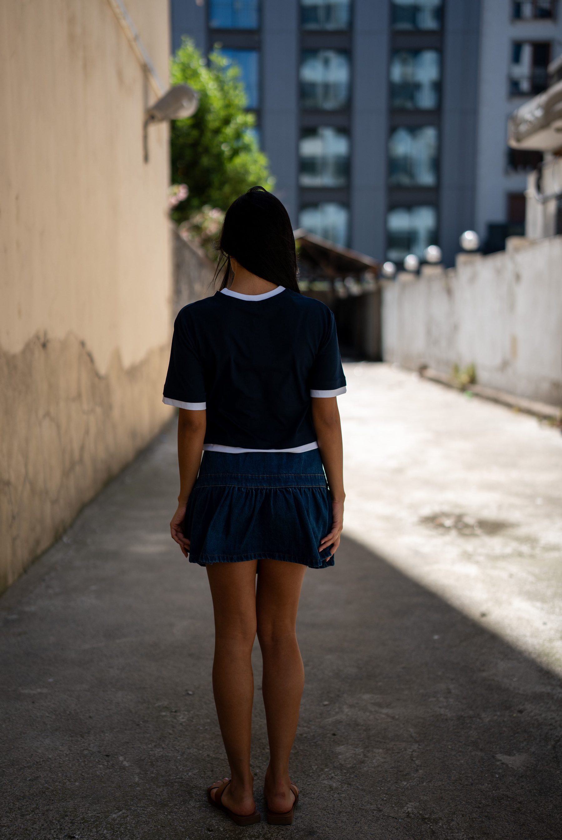 Kadın  Two-tone  T-shirt