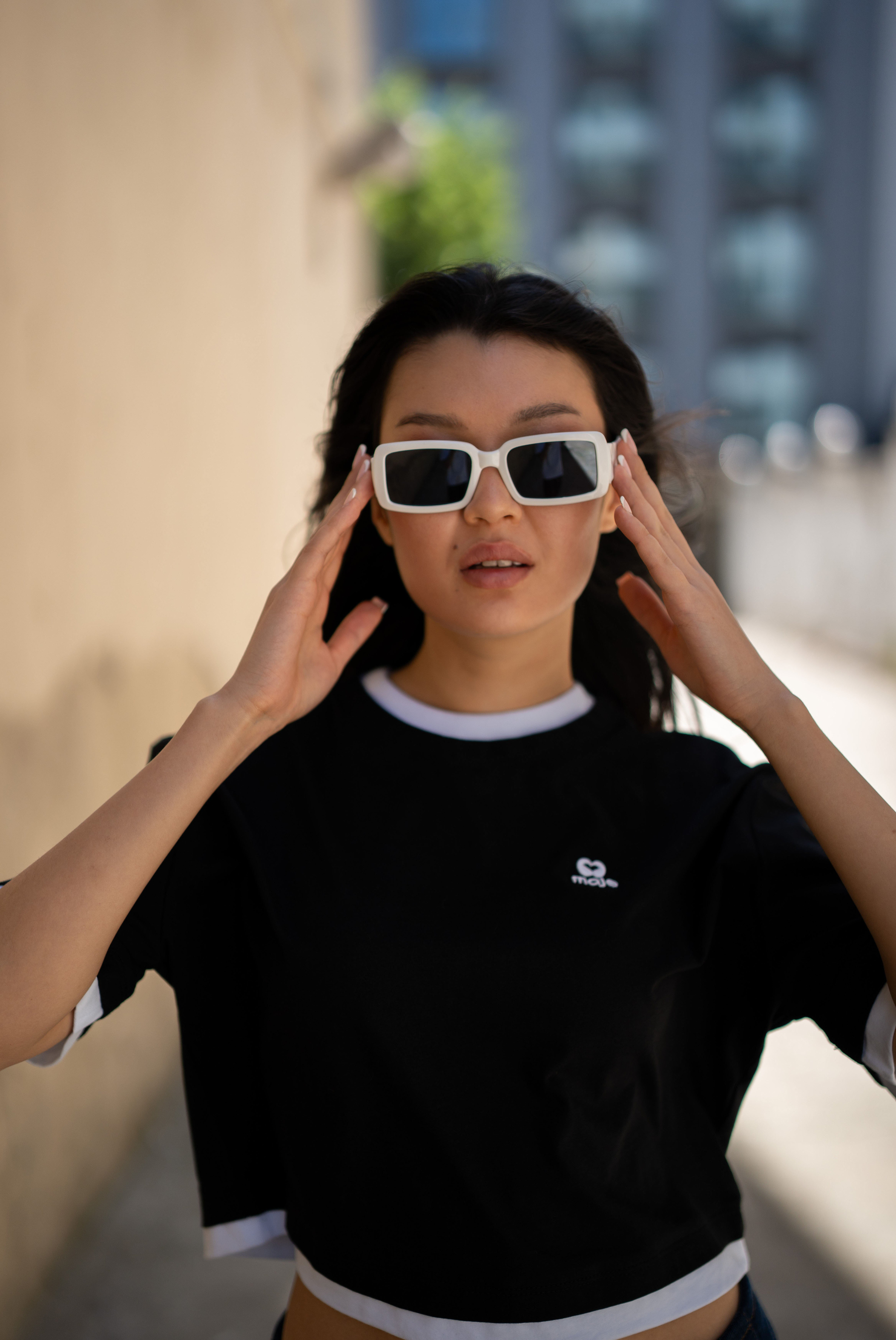 Kadın  Two-tone  T-shirt 