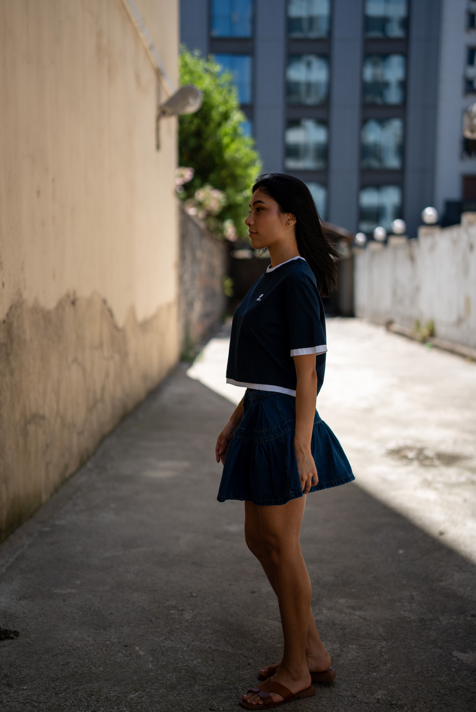 Kadın  Two-tone  T-shirt
