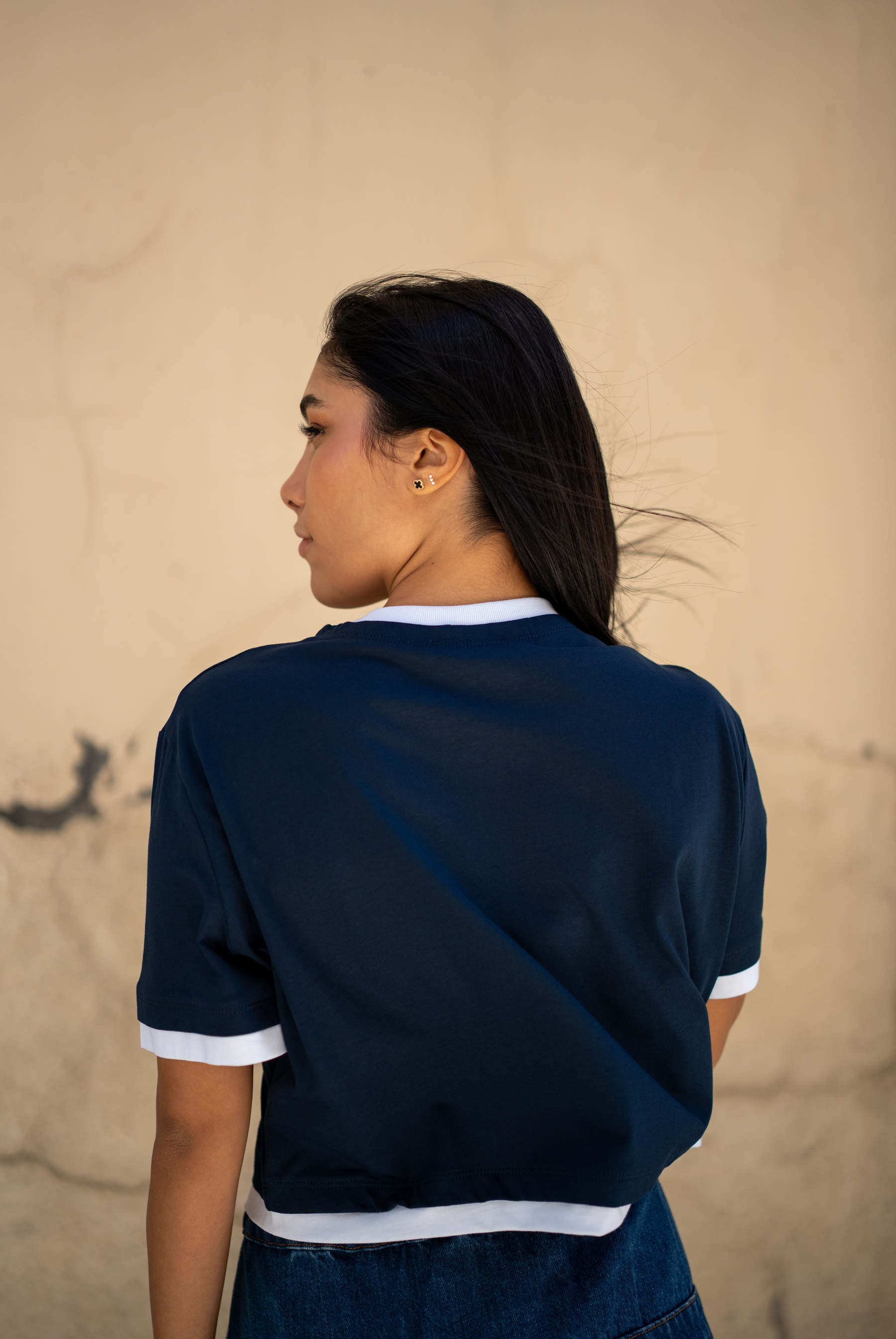 Kadın  Two-tone  T-shirt