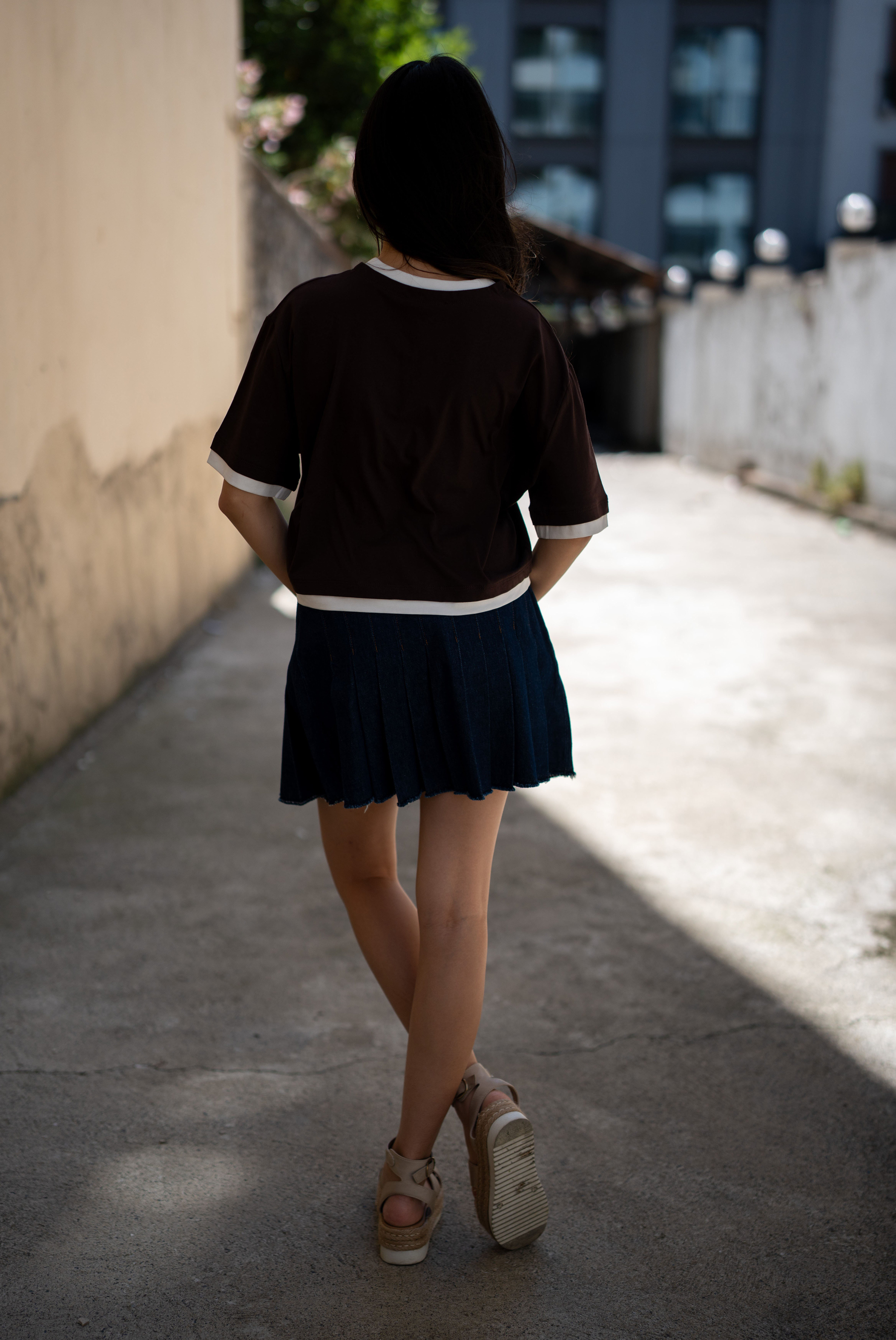 Kadın  Two-tone  T-shirt