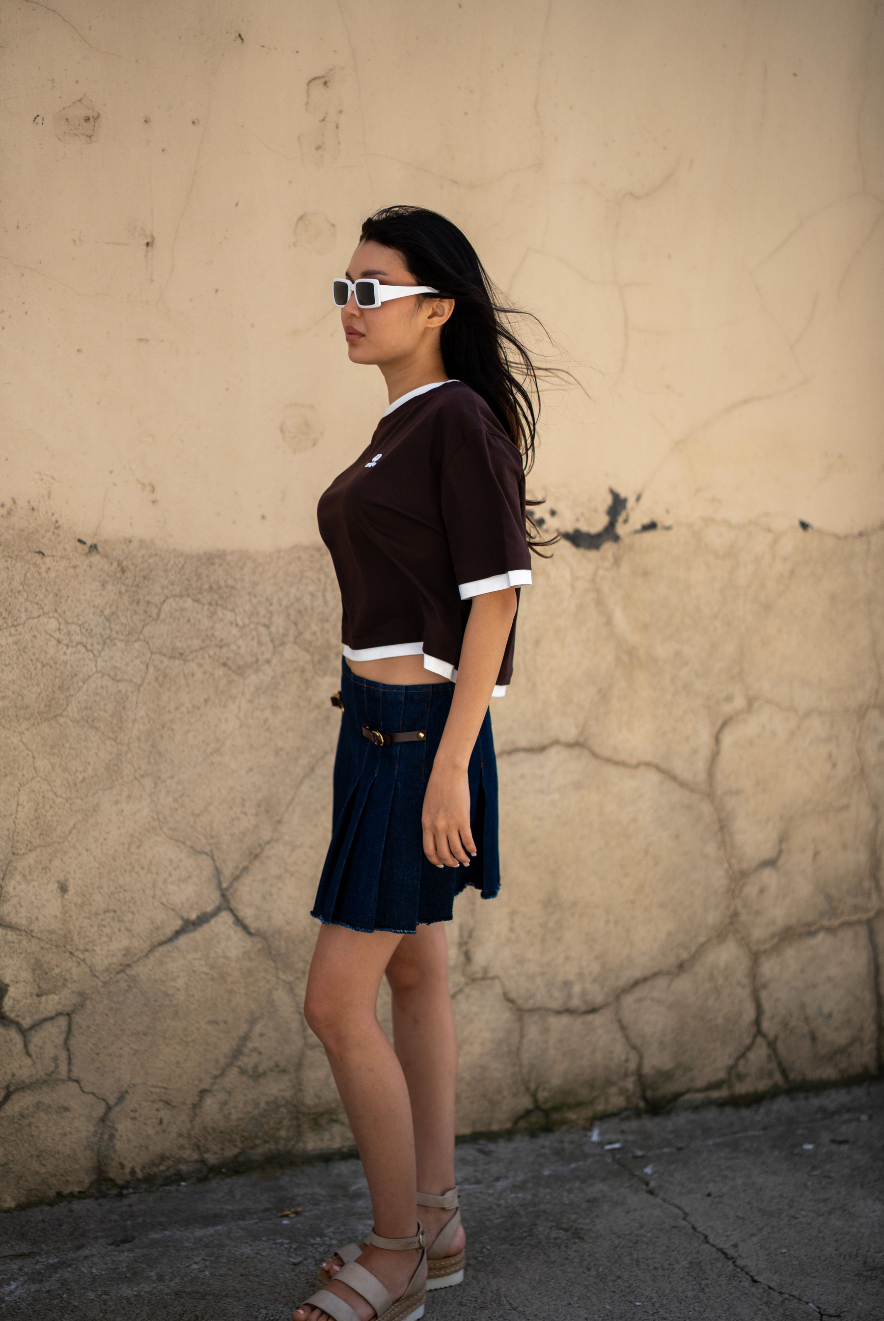 Kadın  Two-tone  T-shirt