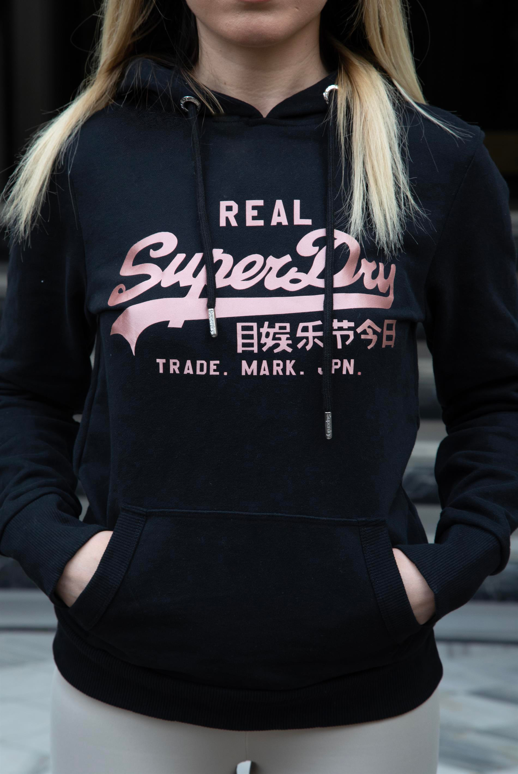 Kadın Vintage Logo  Sweatshirt