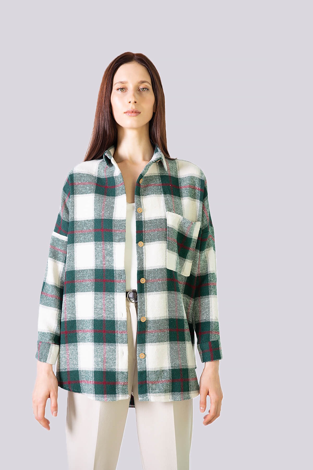 Oduncu gömlek - yeşil ve diğer Bluz & Gömlek modellerimiz için online alışveriş mağazamızı ziyaret edin. 