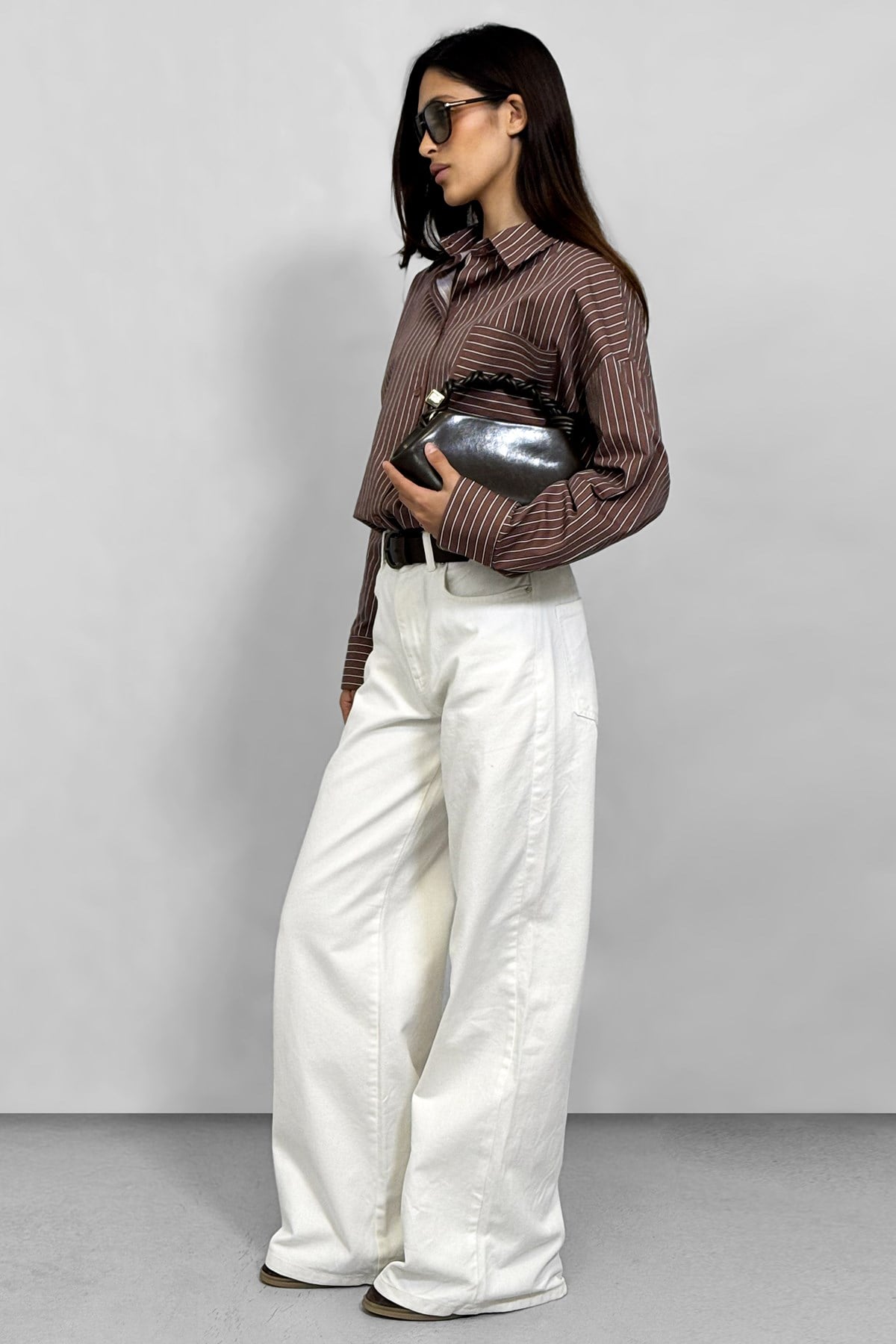 Pamuk Soft Wide Leg Jean - Beyaz ve diğer Jean modellerimiz için online alışveriş mağazamızı ziyaret edin. 