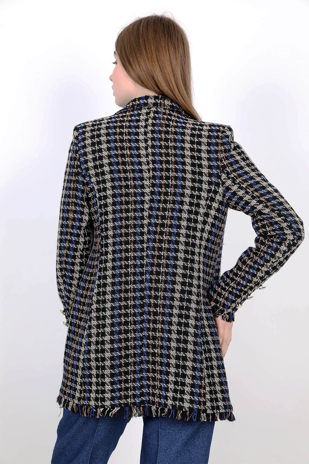 Tuvit Ceket - Siyah Lacivert  ve diğer Dış Giyim modellerimiz için online alışveriş mağazamızı ziyaret edin. 