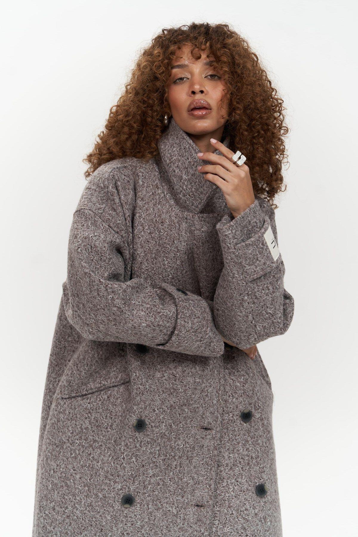 Denny Brown Oversize Coat