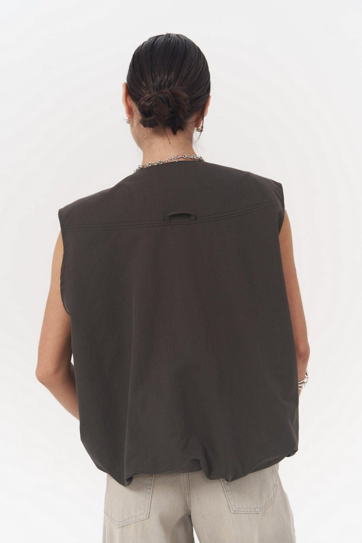 Hardy Anthracite Bomber Vest