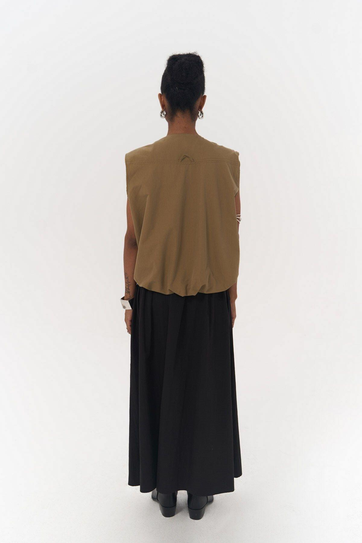 Hardy Khaki Bomber Vest