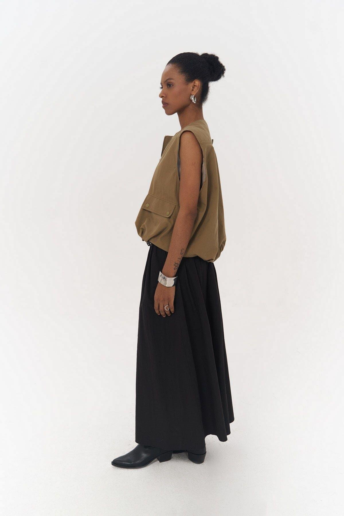 Hardy Khaki Bomber Vest