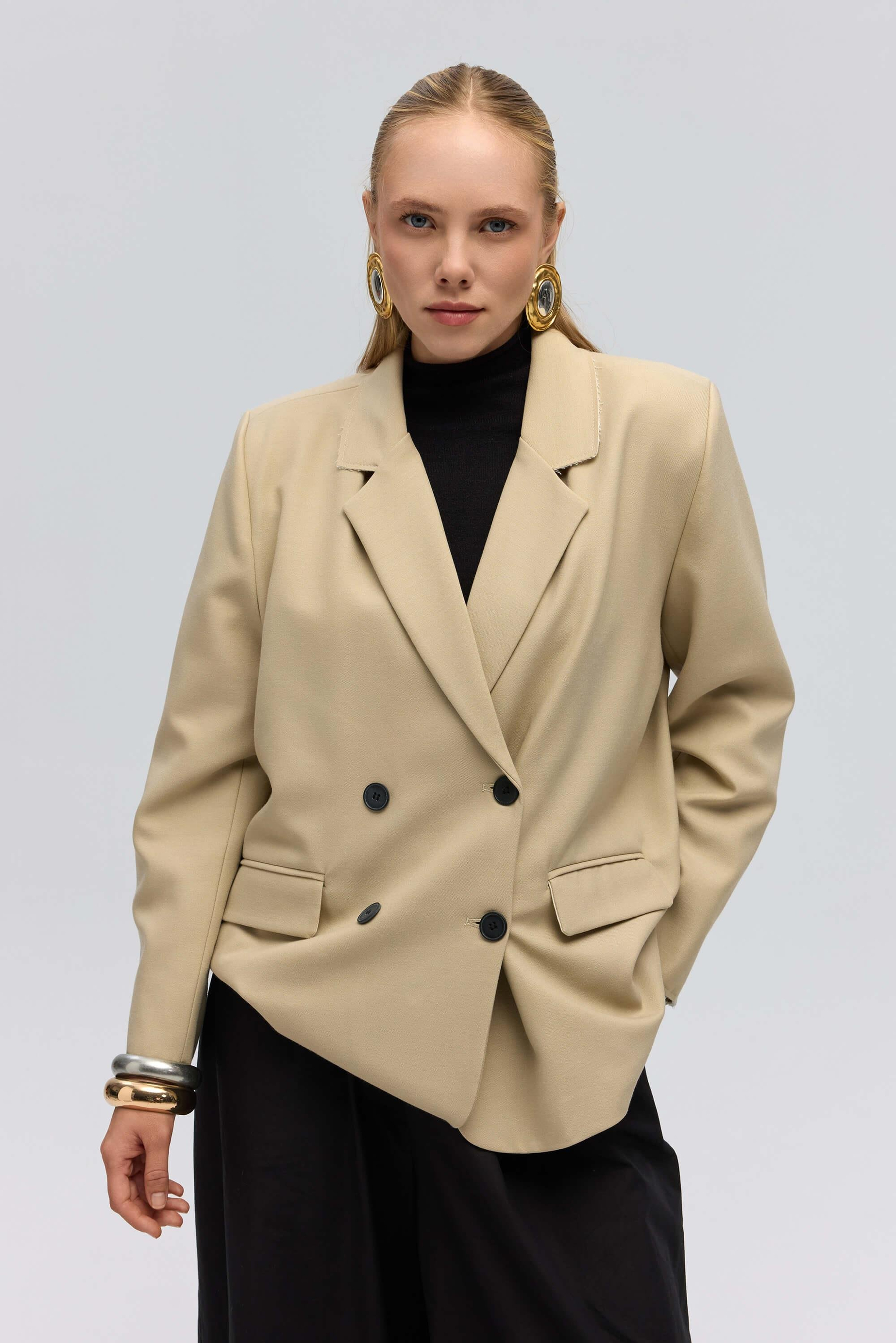 Letizia Olive Green Blazer