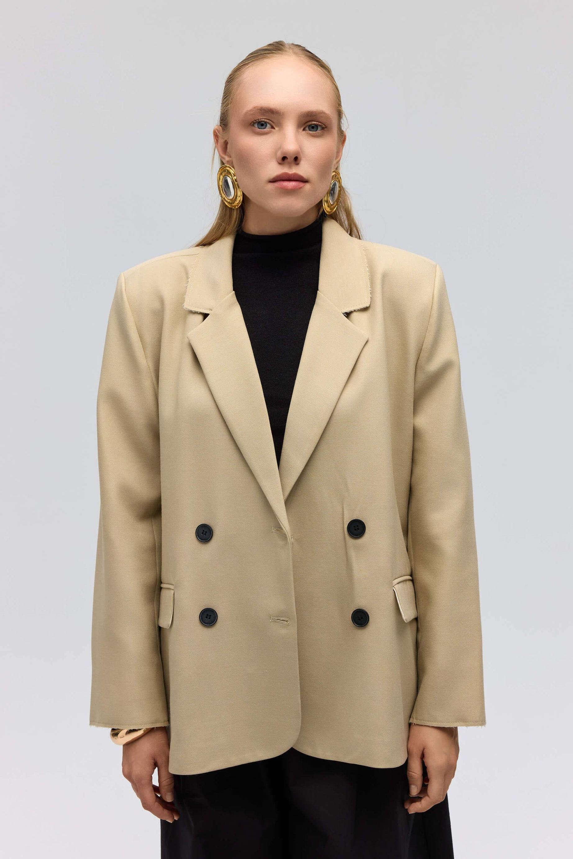 Letizia Olive Green Blazer