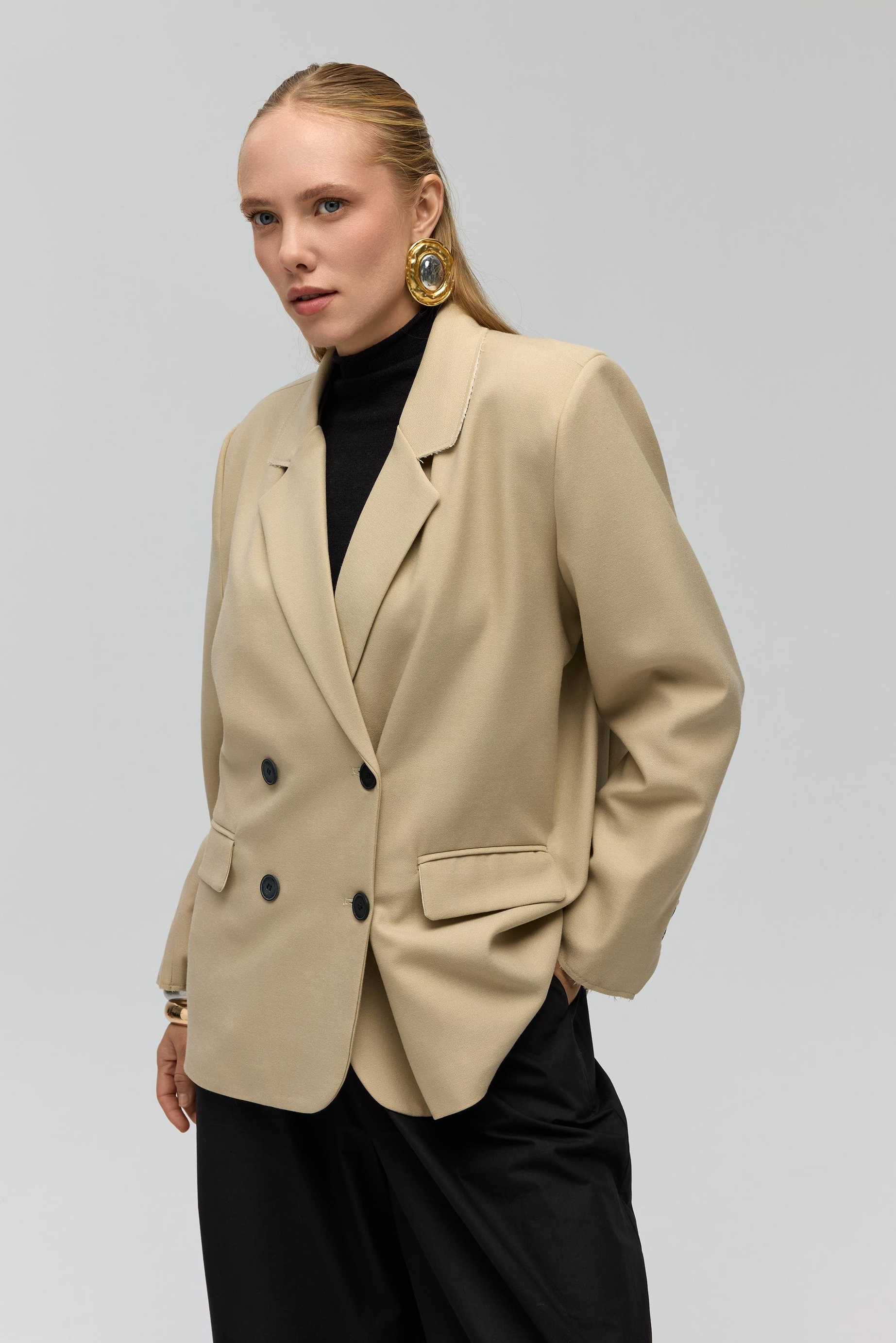 Letizia Olive Green Blazer
