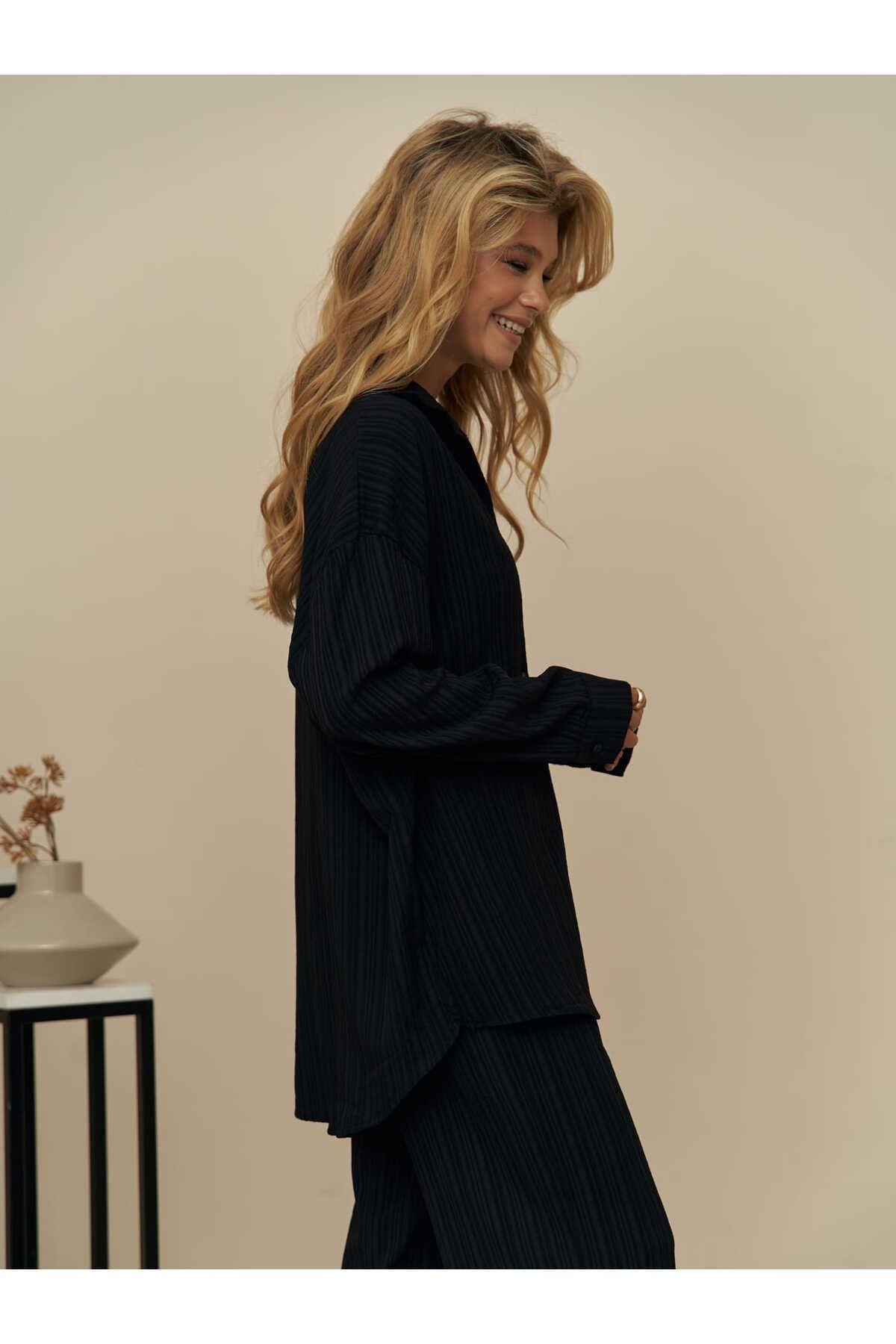 Mai London Black Two Piece Set