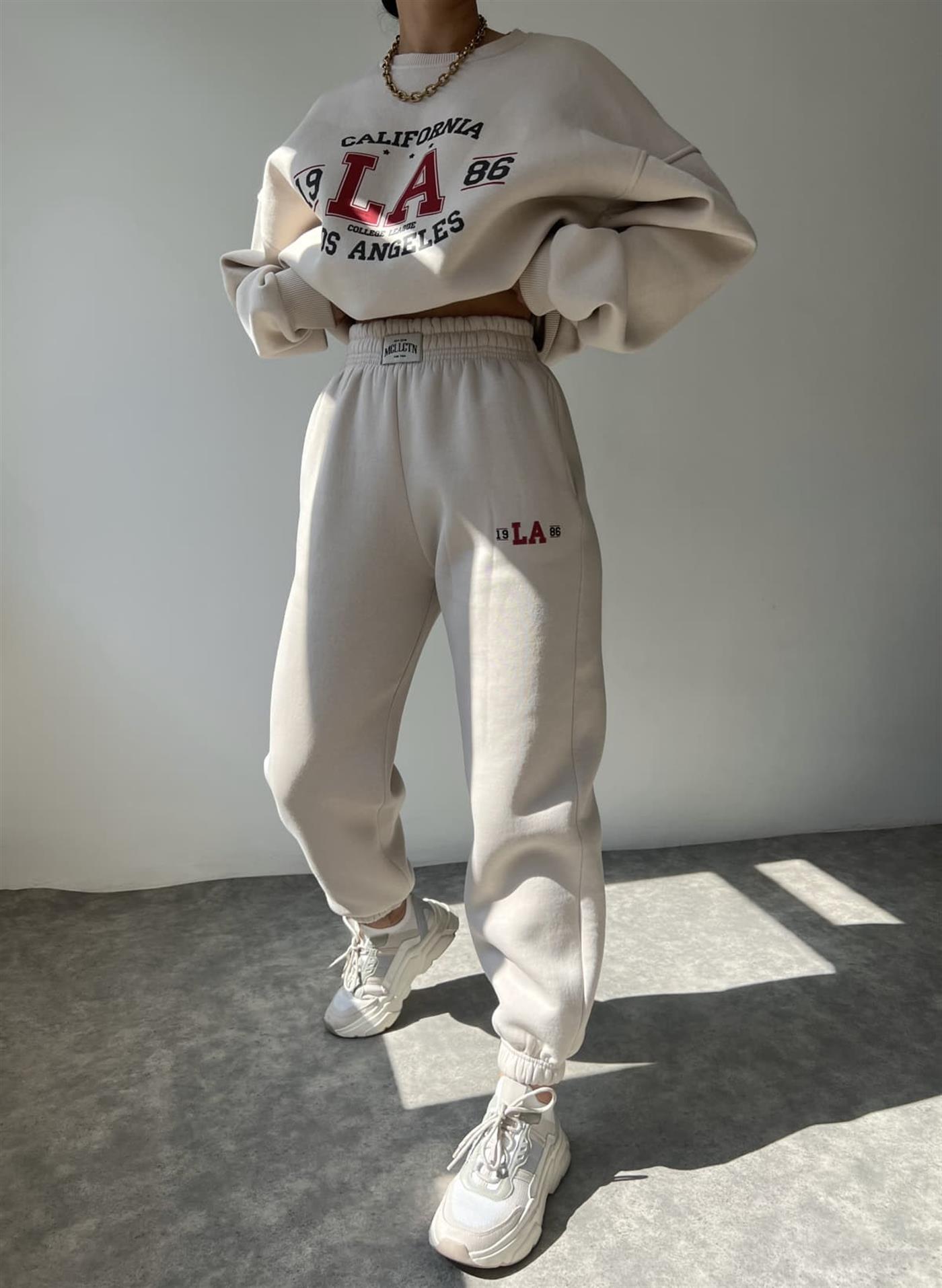 MCLLCTN LA Kemik Oversize Eşofman Takım