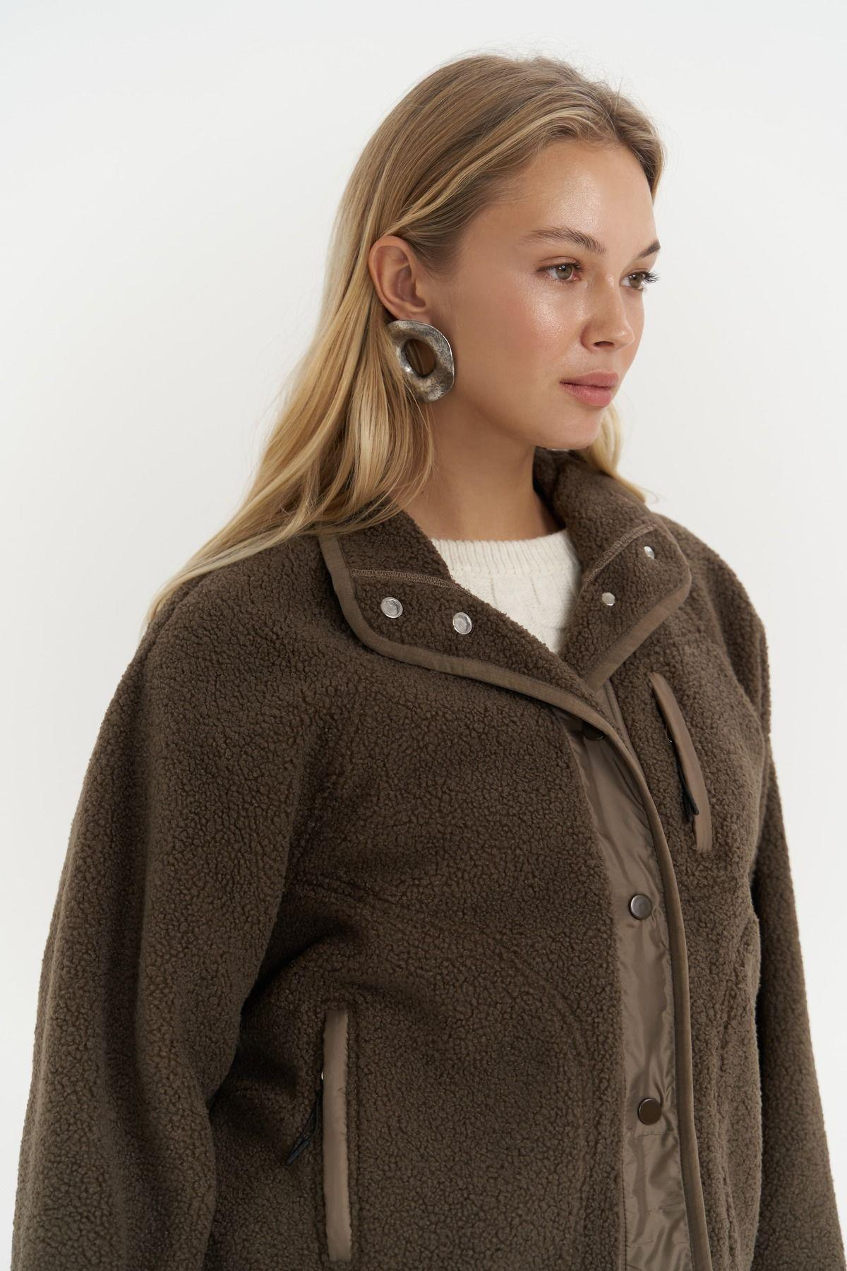 Niseko Brown Teddy Jacket