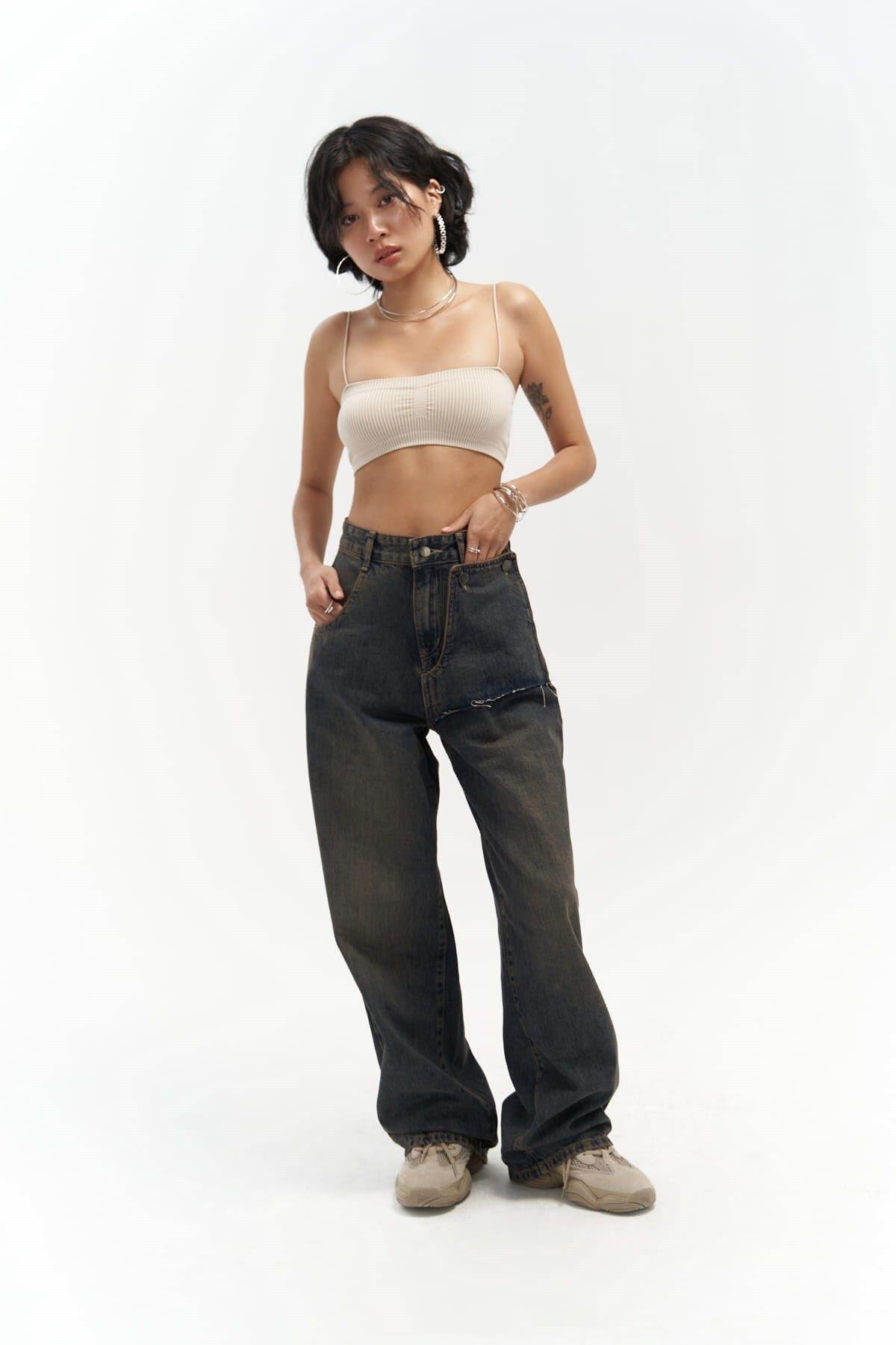 Montrese Dirty Gray Jeans