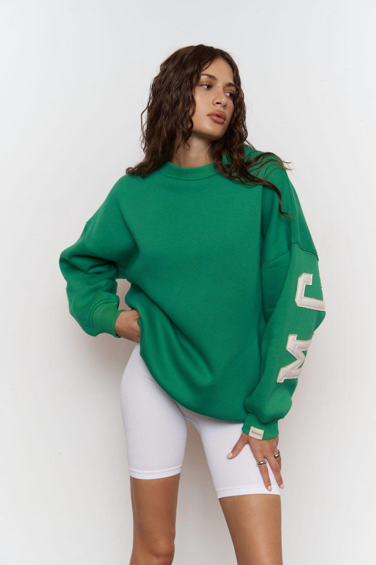 Saddle Mcllctn Benetton Oversize Sweatshirt