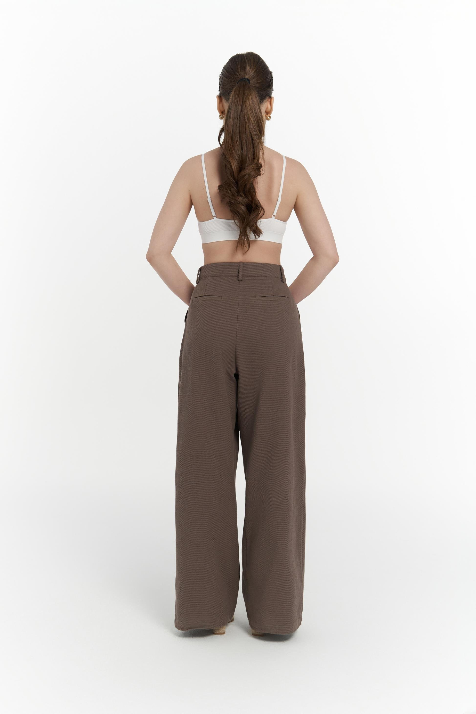 Sorrenio Açık Kahve Yelek Pantolon Takım