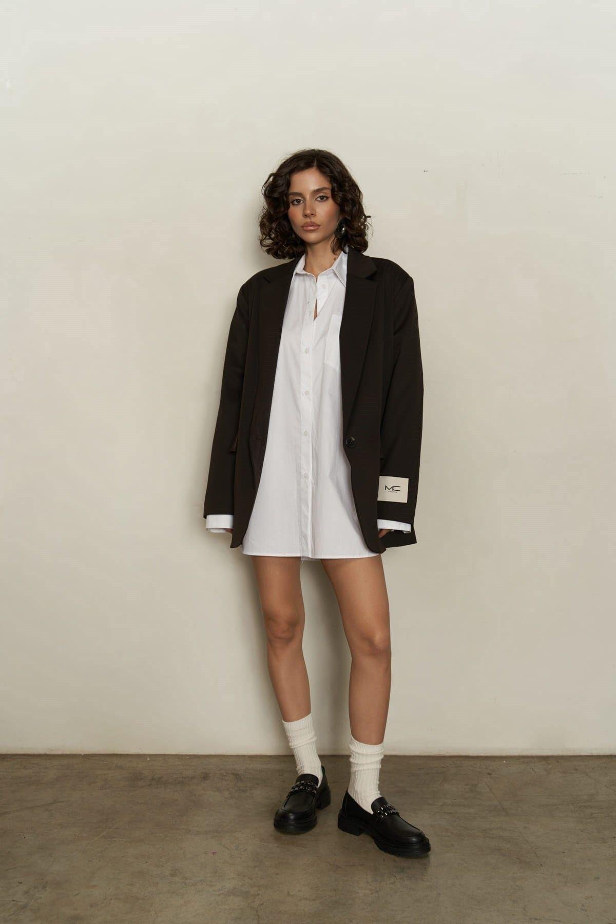 Spencer Kahverengi Blazer Ceket