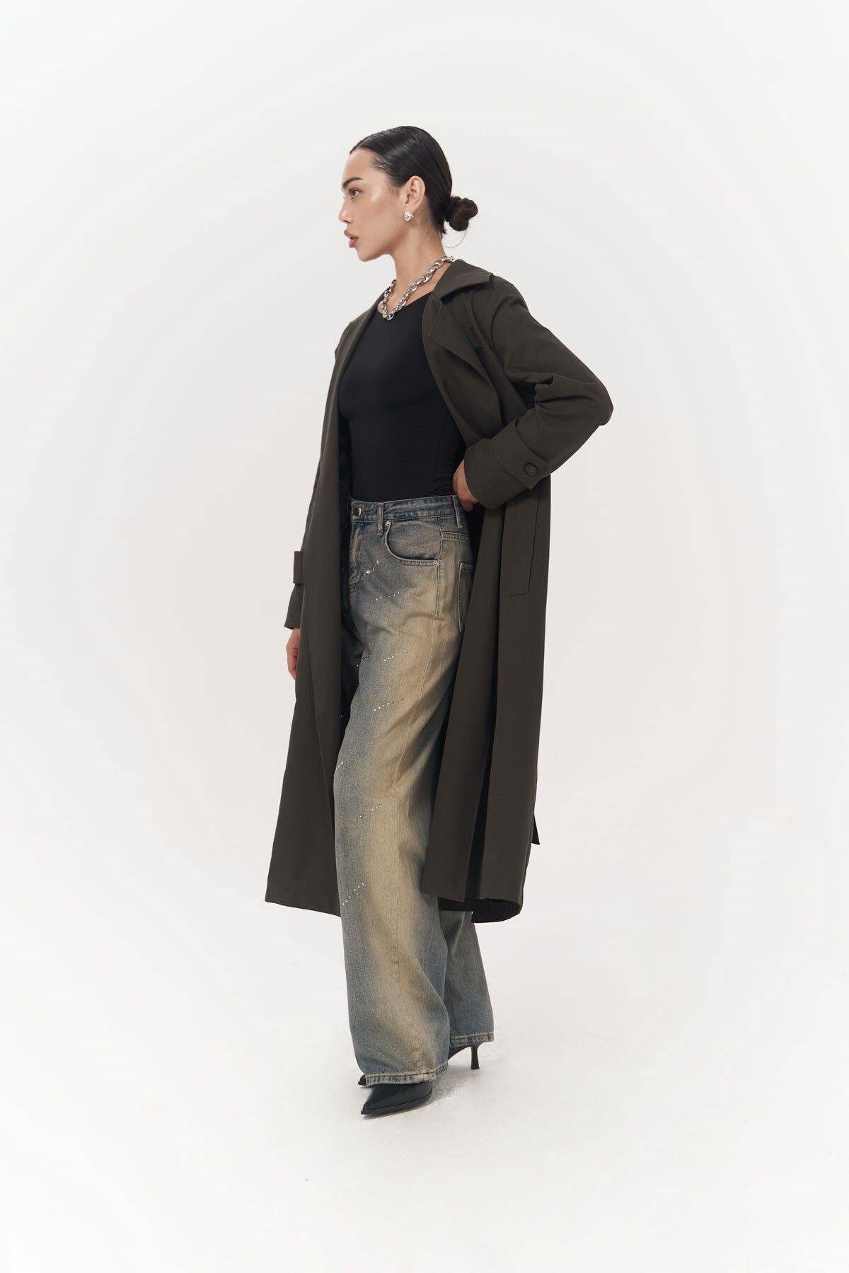 Albany Anthracite Seasonal Trench Coat