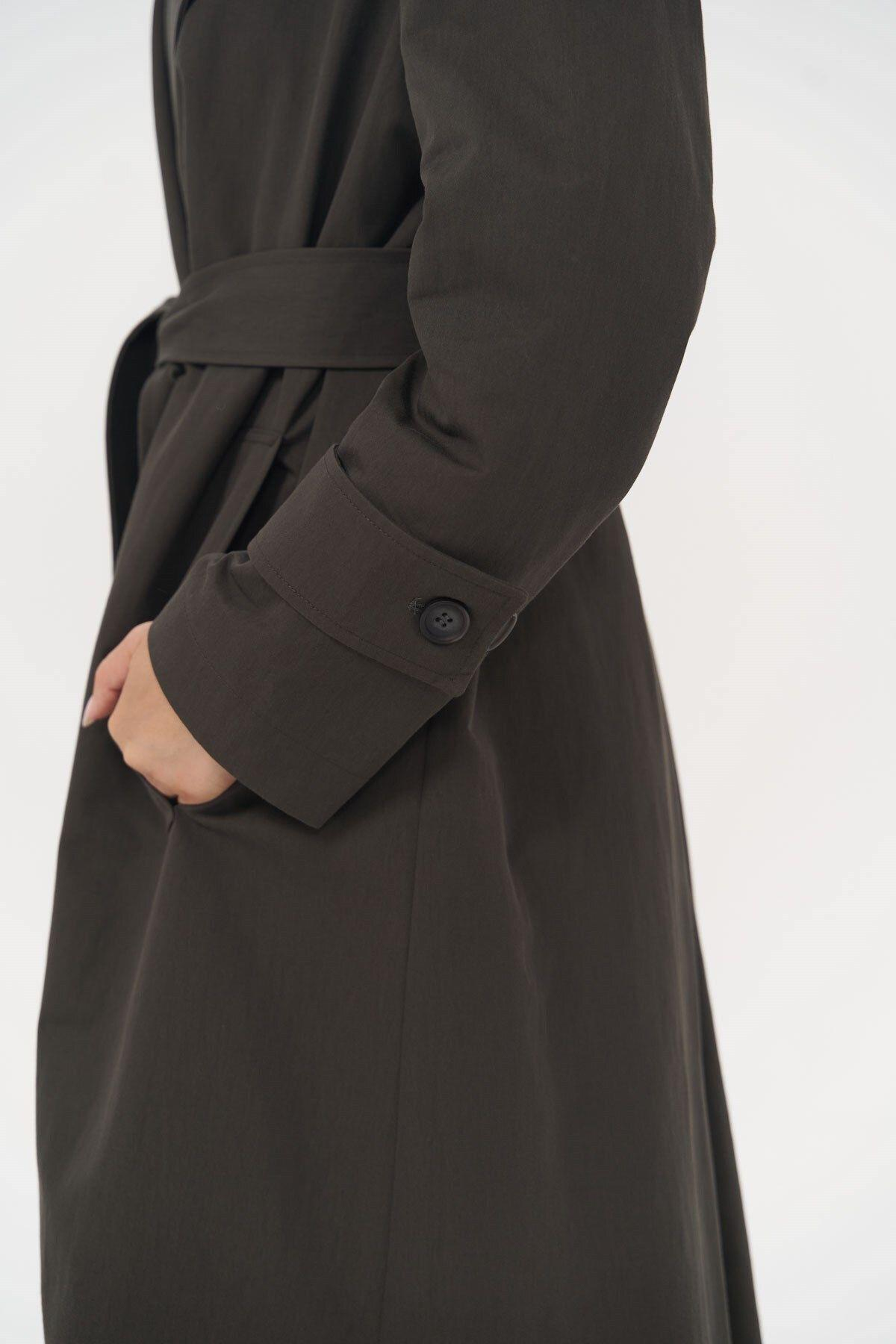 Albany Anthracite Seasonal Trench Coat