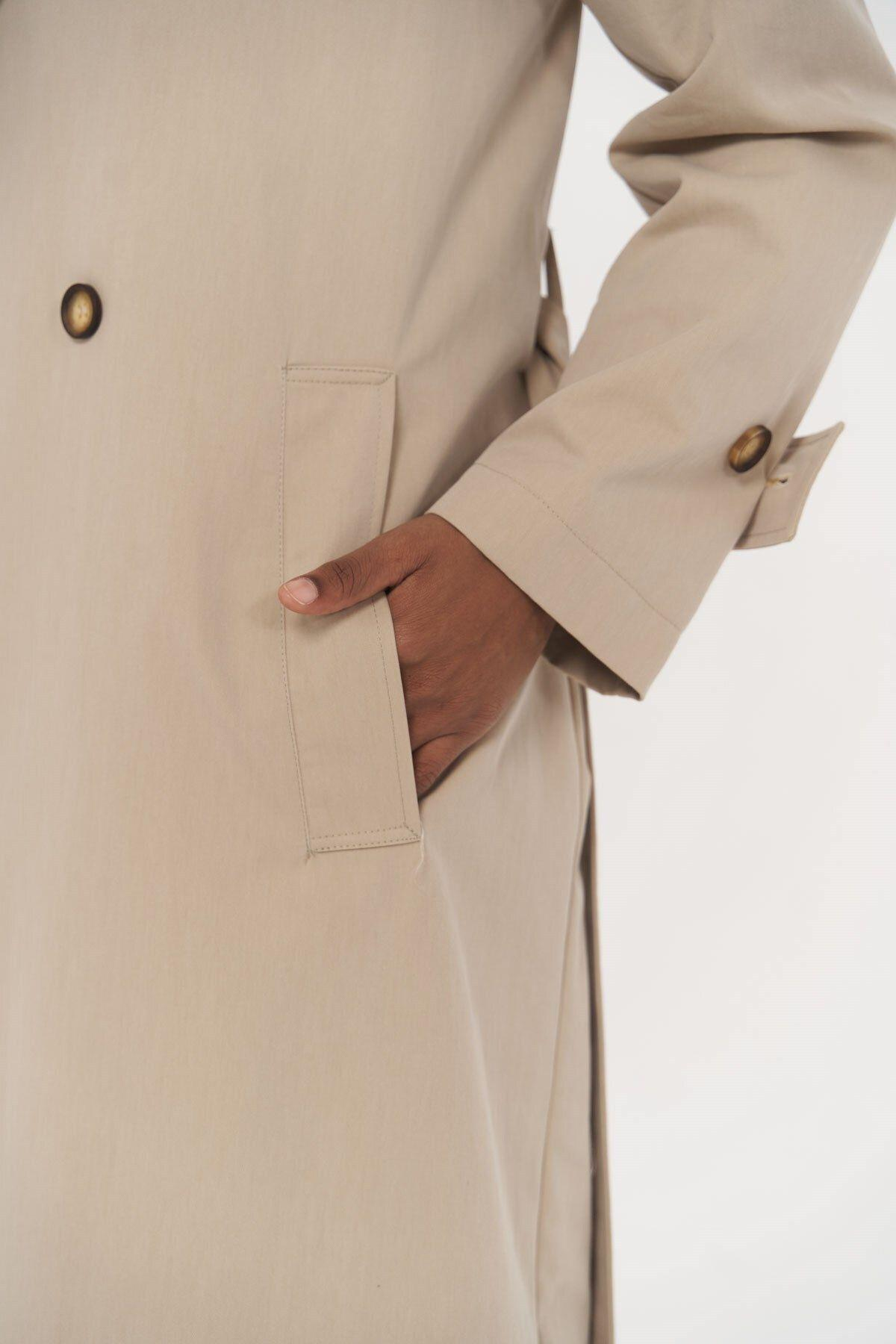 Albany Beige Seasonal Trench Coat