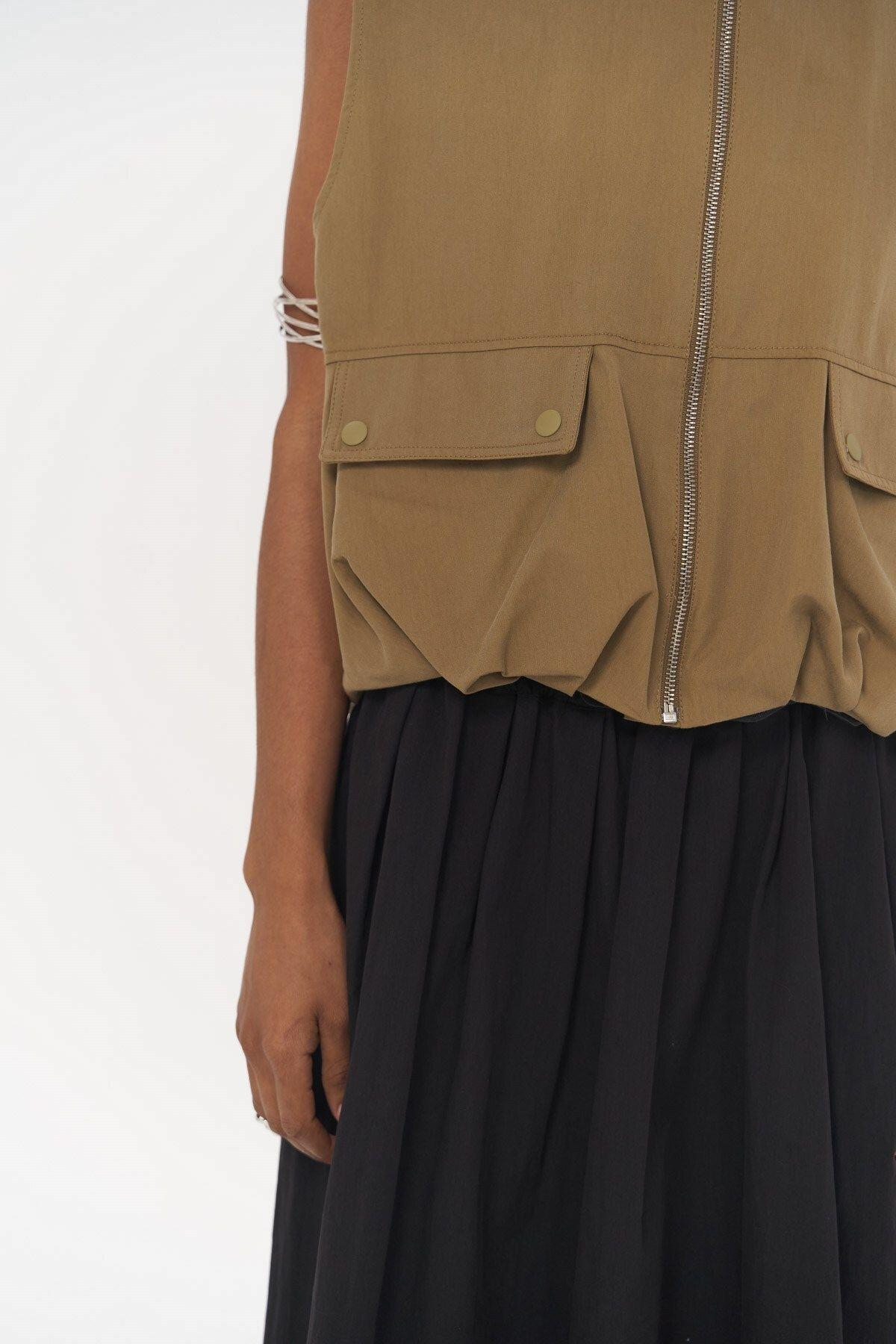 Hardy Khaki Bomber Vest