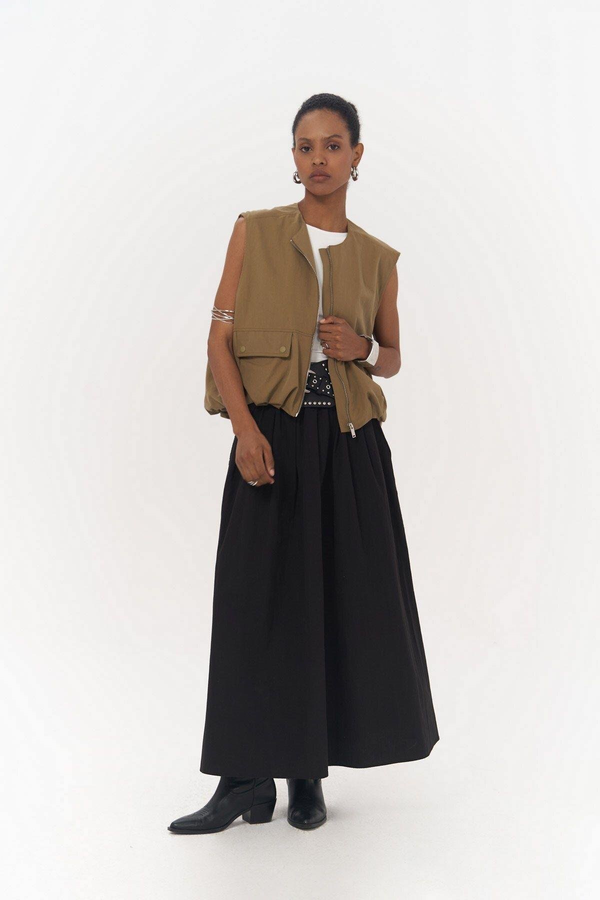 Hardy Khaki Bomber Vest