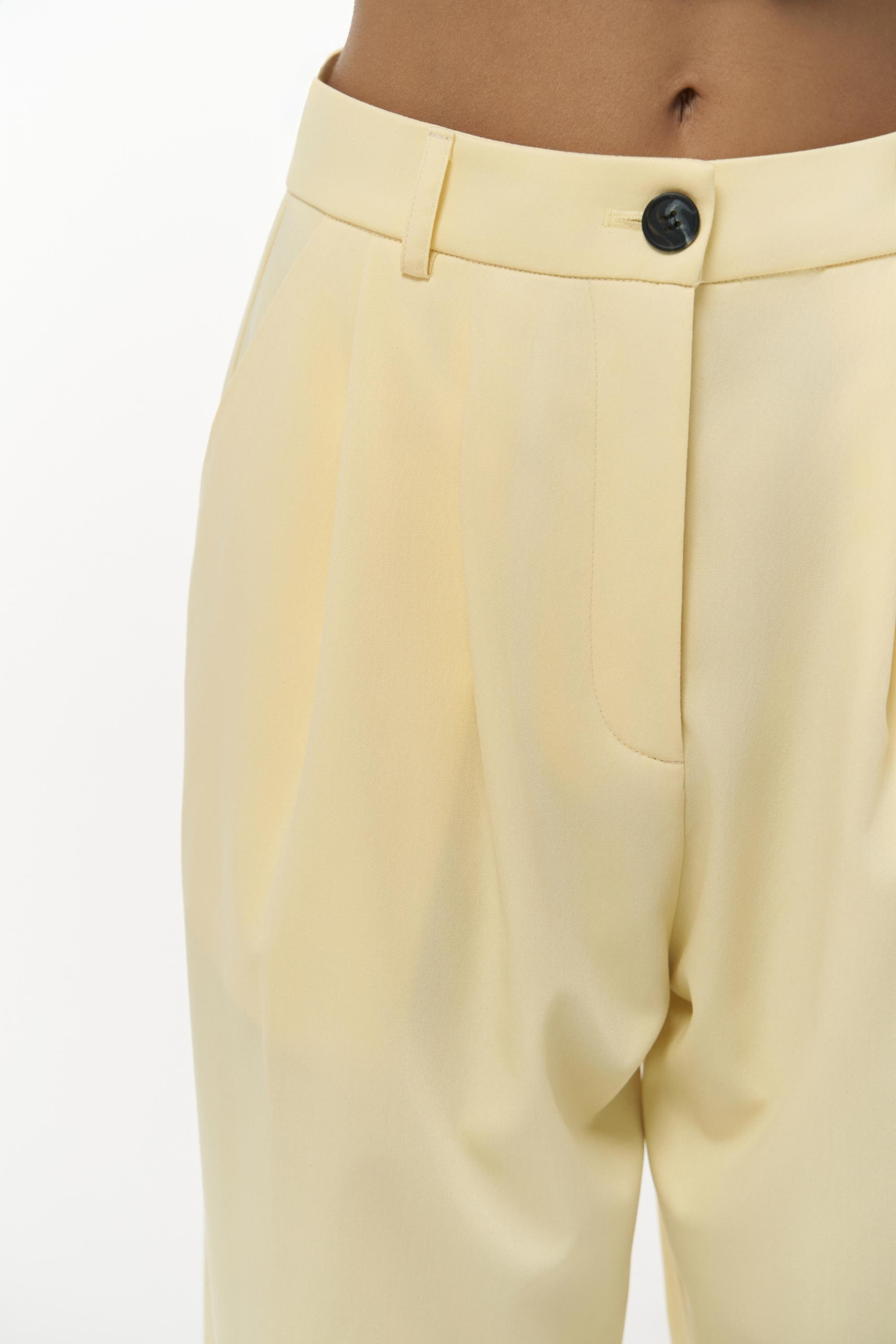 Kaylee Sarı Palazzo Pantolon