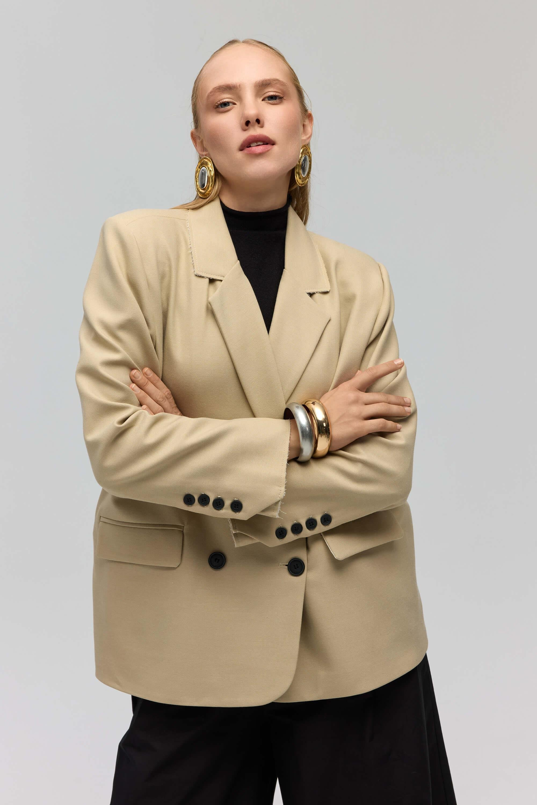 Letizia Olive Green Blazer